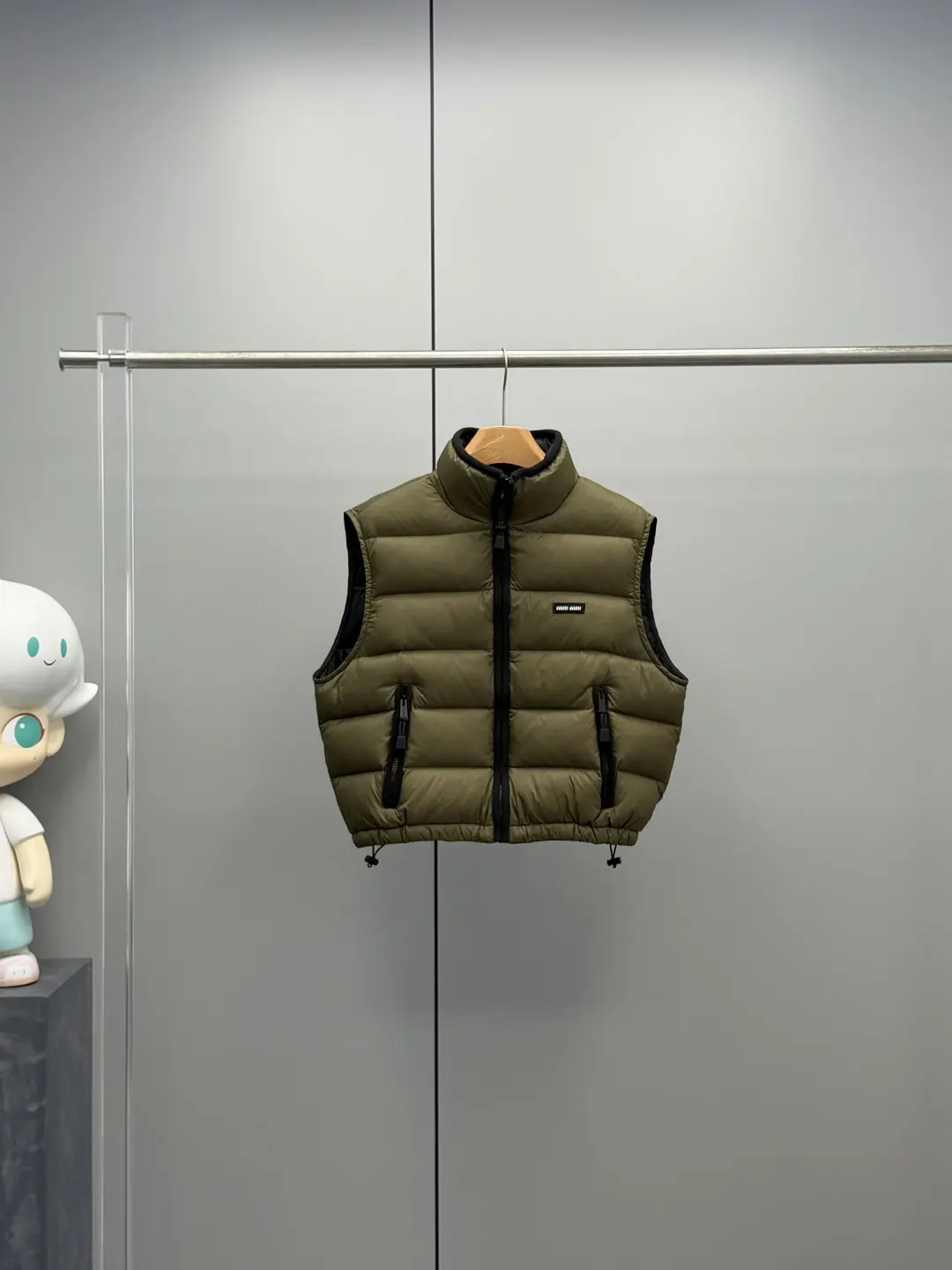 Logo-Patch Quilted Down Gilet D53020392