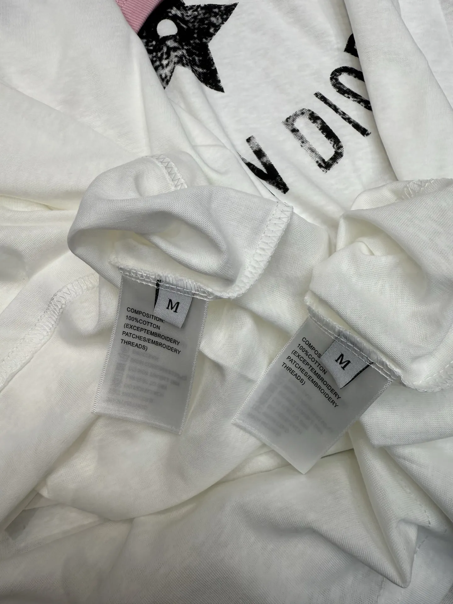Logo Print Linen Ringer T-Shirt D5516107 — view 4