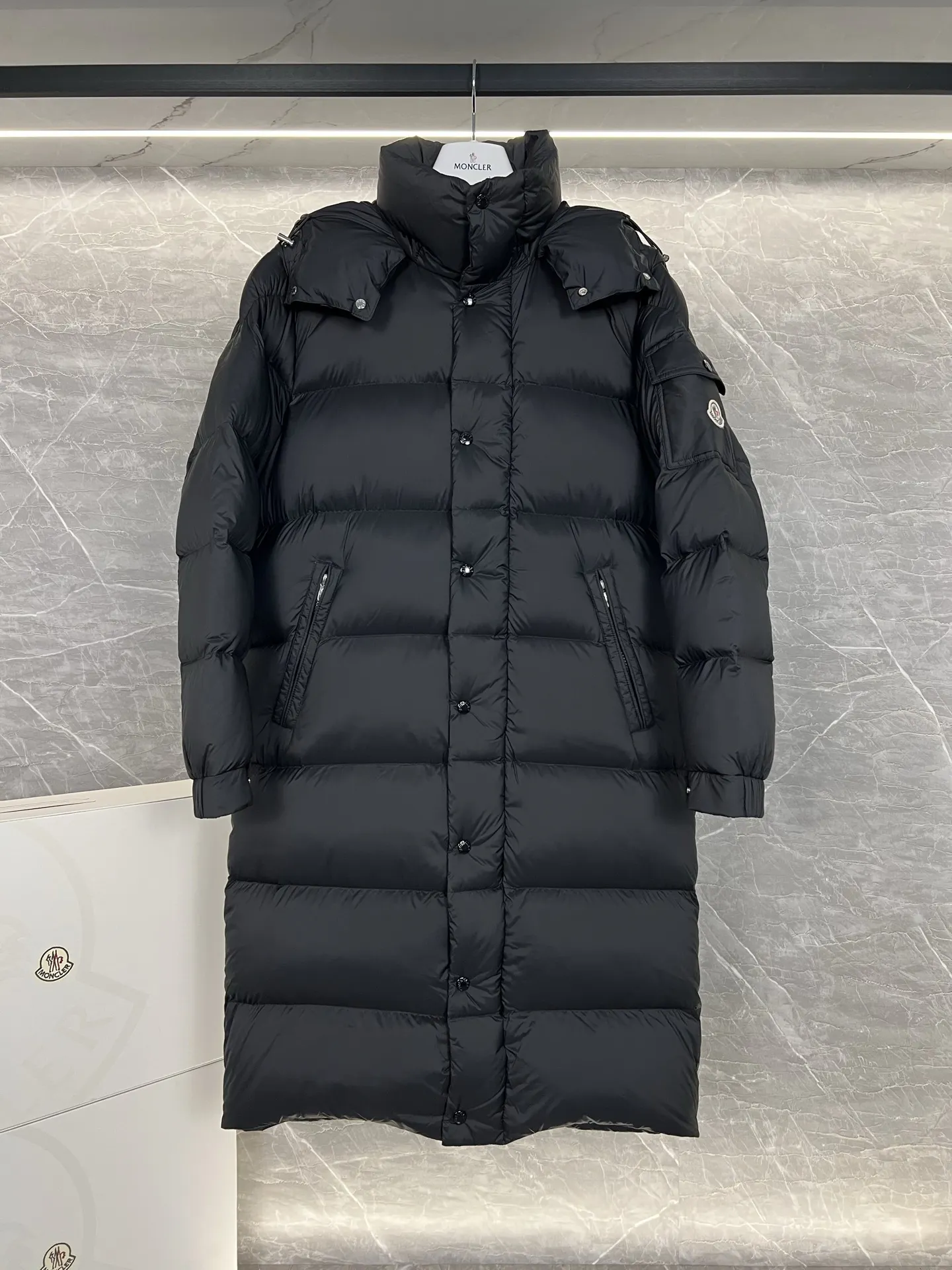 Hanoverian Matte Long Down Coat D63020303