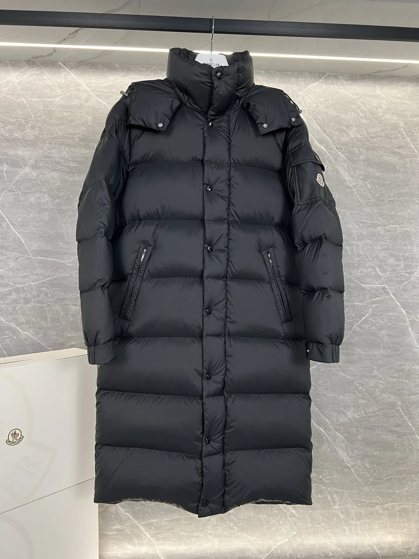 Hanoverian Matte Long Down Coat D63020303 — view 6