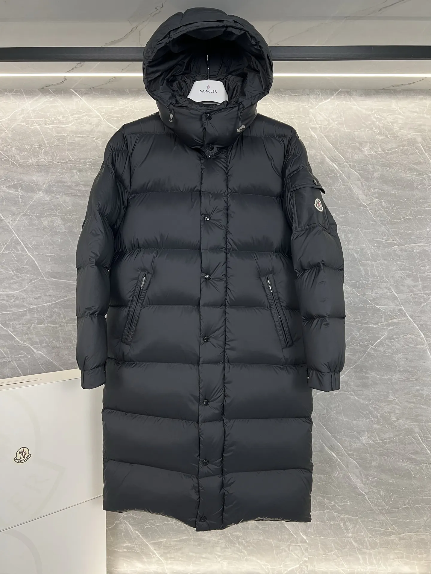 Hanoverian Matte Long Down Coat D63020303 — view 8