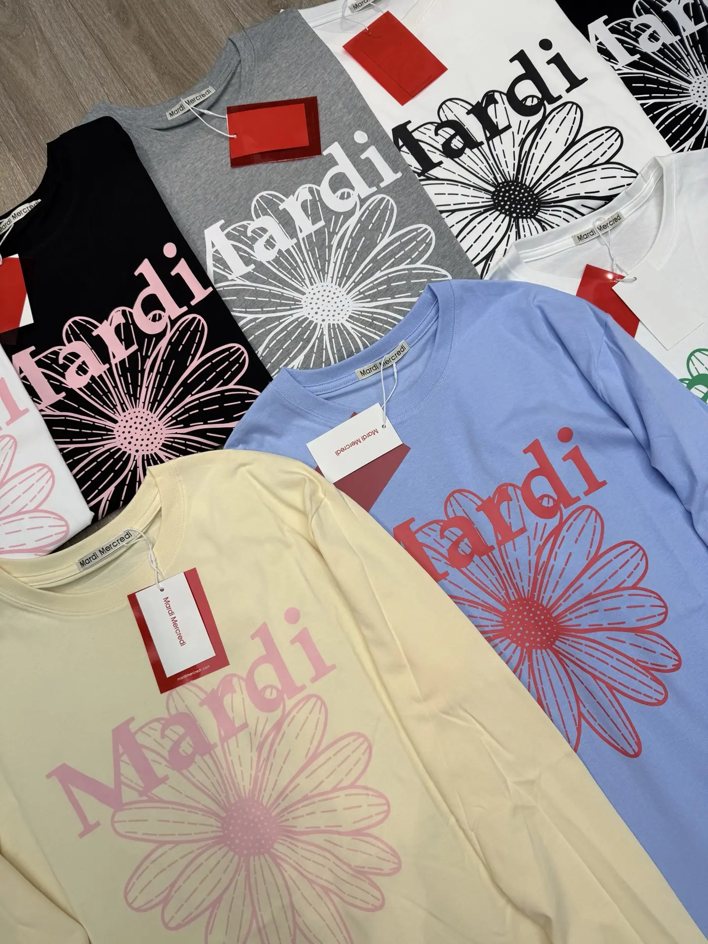 Mardi Mercredi Daisy Print Long-Sleeve T-Shirt D7916104 — view 2
