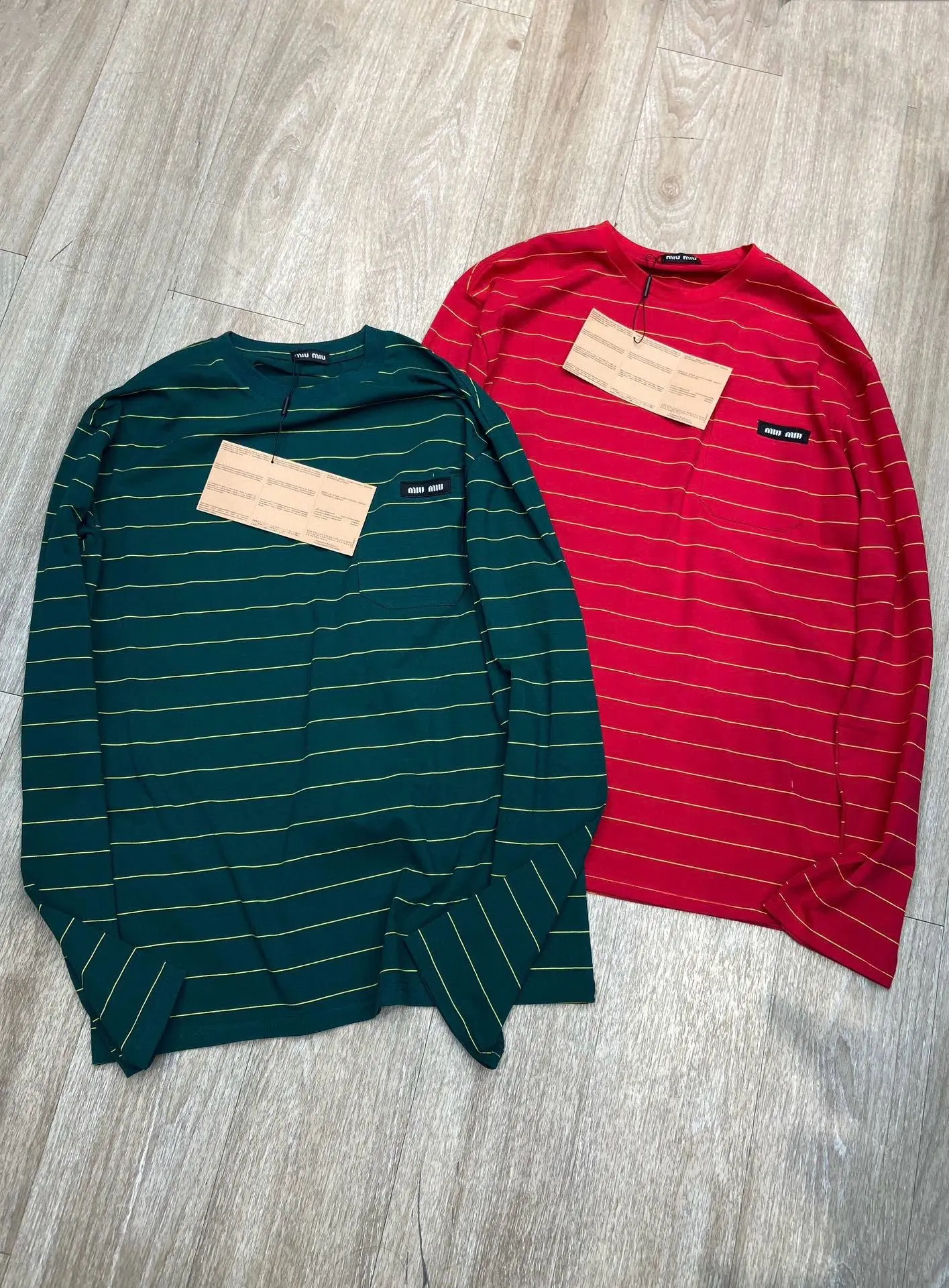 Striped Cotton Long-Sleeve T-Shirt D7916112