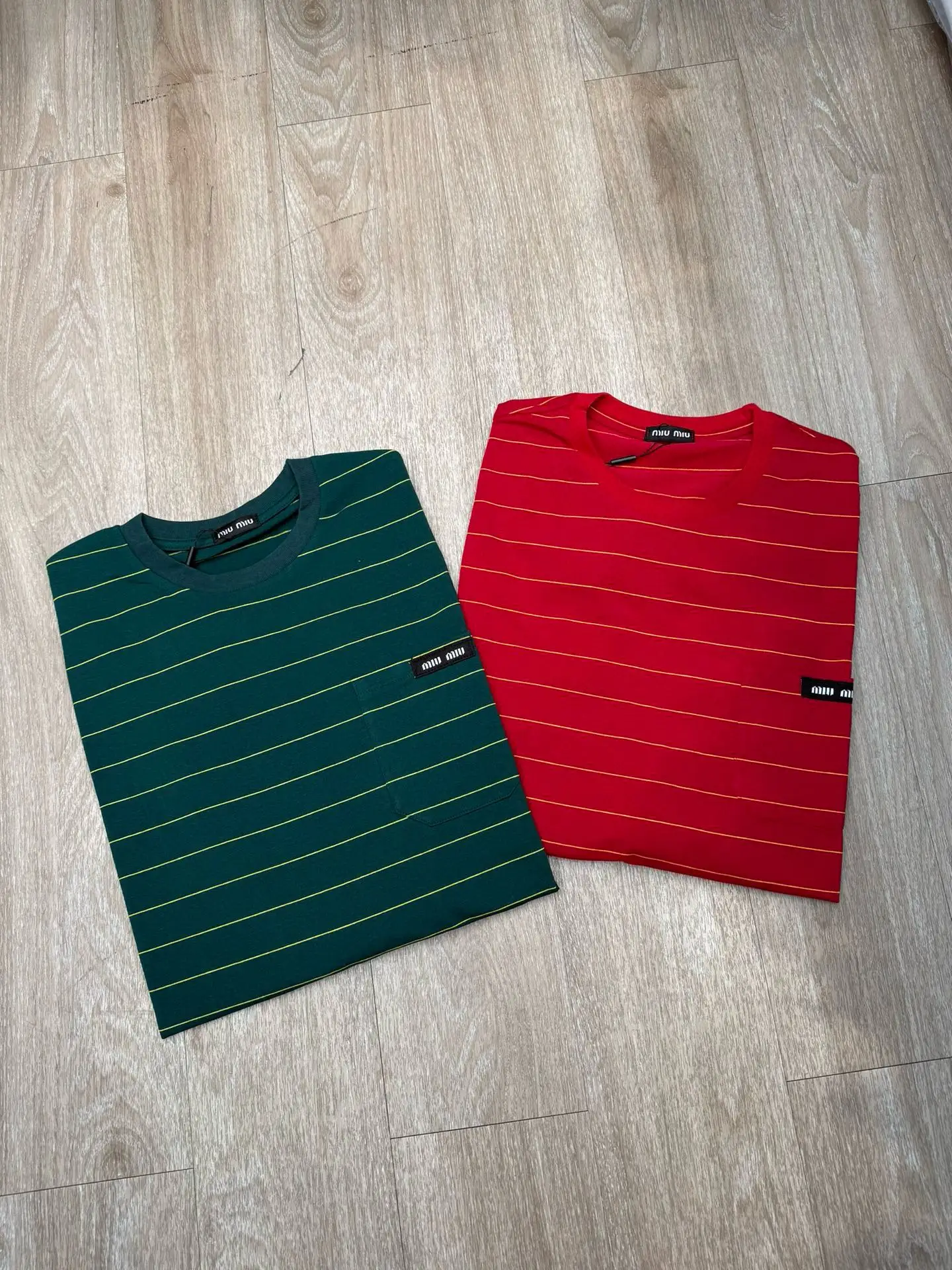 Striped Cotton Long-Sleeve T-Shirt D7916112 — view 2