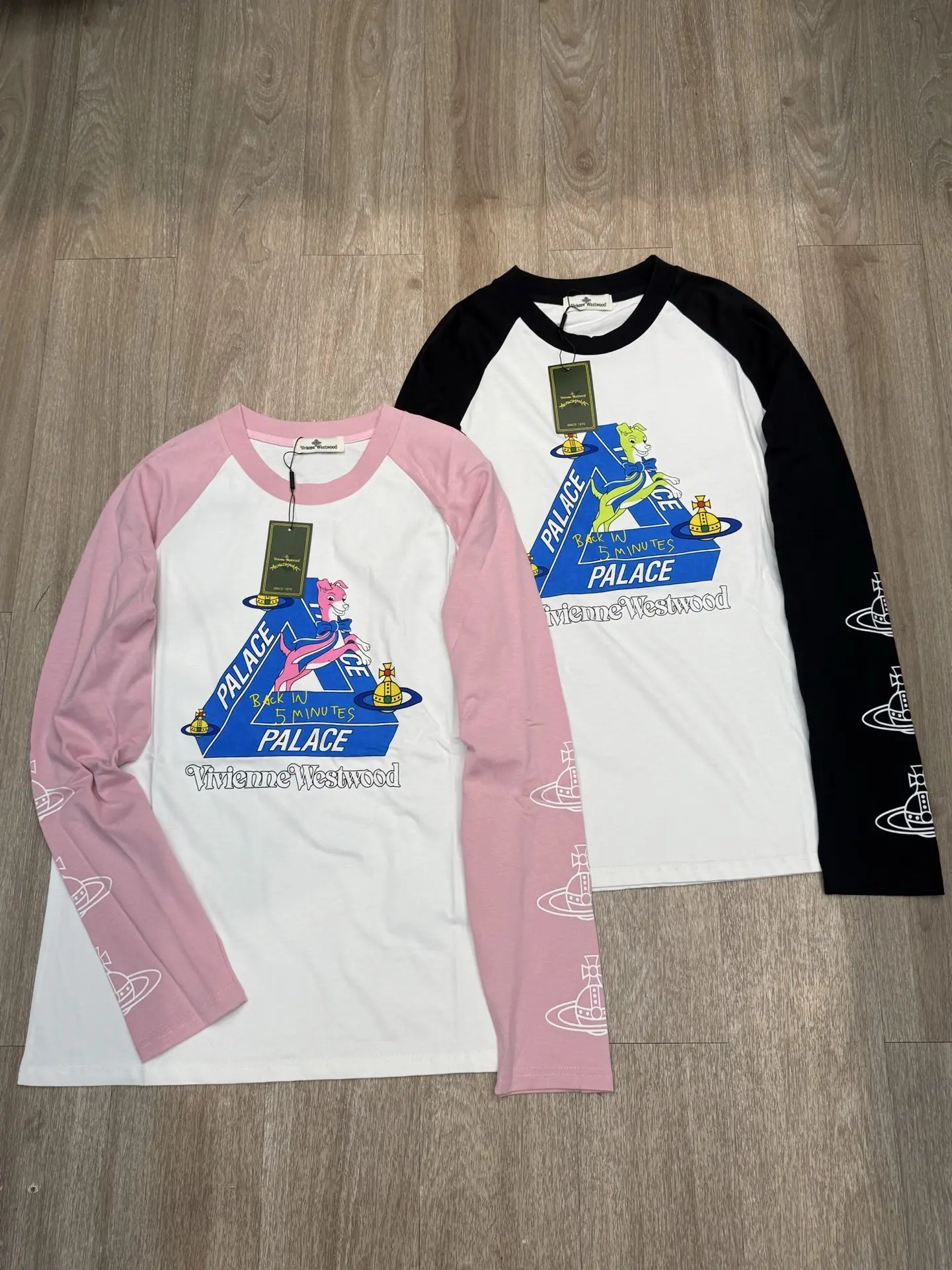 Palace x Vivienne Westwood Raglan Long-Sleeve T-Shirt D7916110