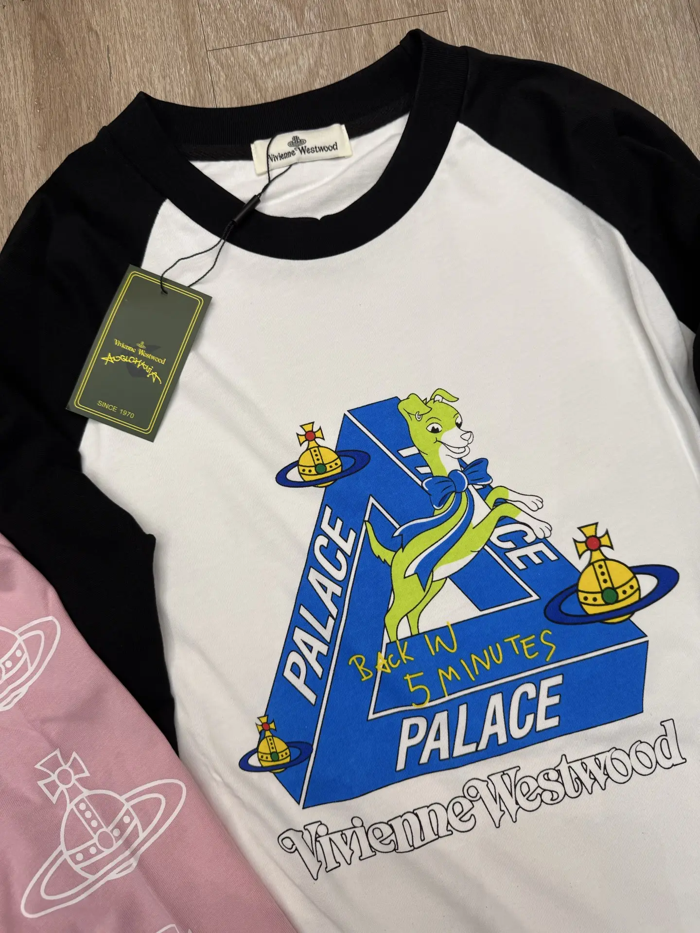 Palace x Vivienne Westwood Raglan Long-Sleeve T-Shirt D7916110 — view 3