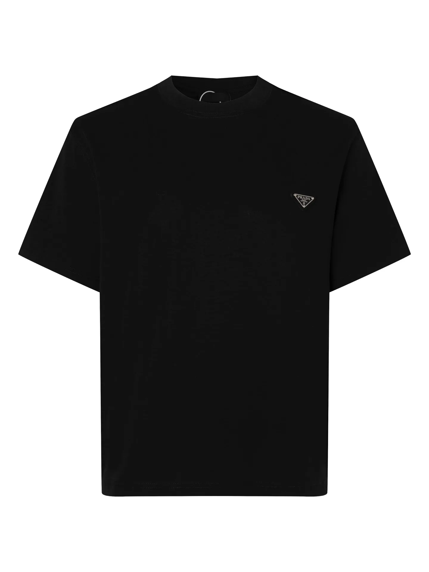 Enamel Triangle Logo Cotton T-Shirt D9016330