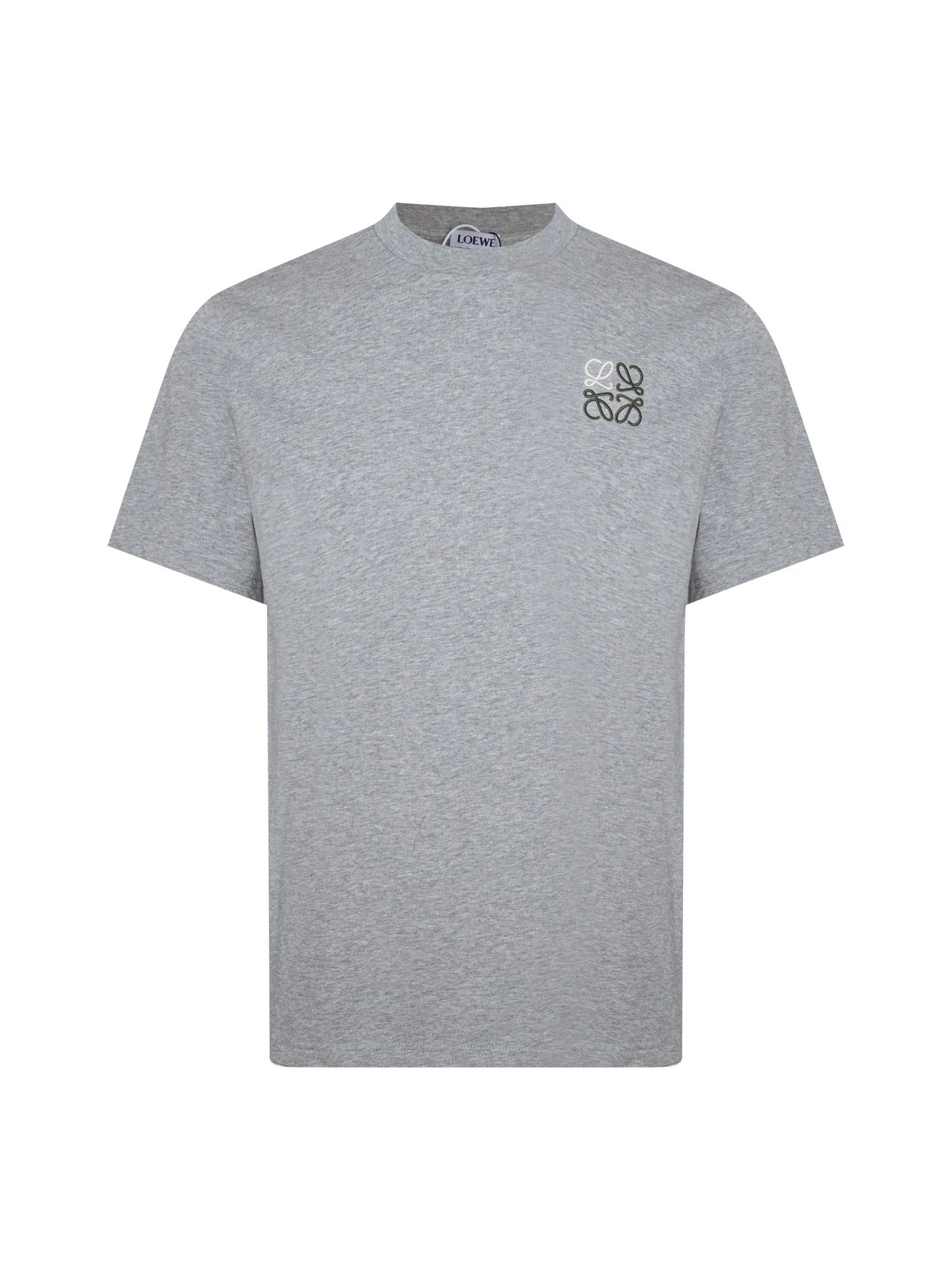 Anagram Embroidered Cotton-Jersey T-Shirt D9016245