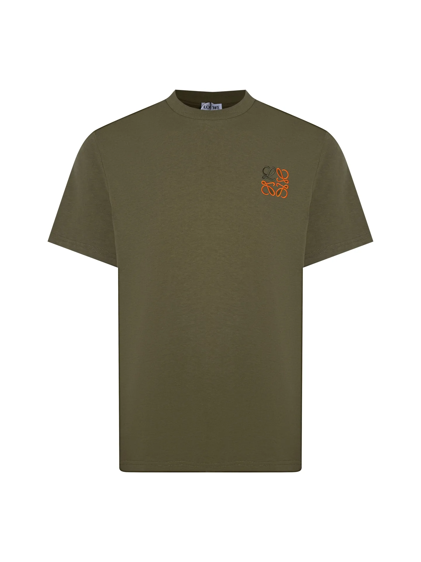 Anagram Embroidered Cotton-Jersey T-Shirt D9016246