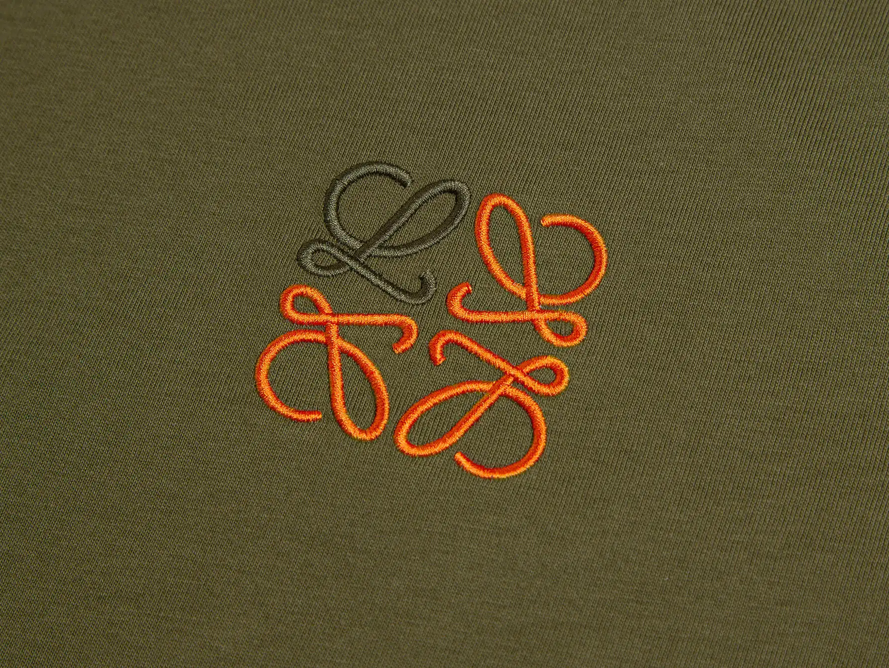 Anagram Embroidered Cotton-Jersey T-Shirt D9016246 — view 3