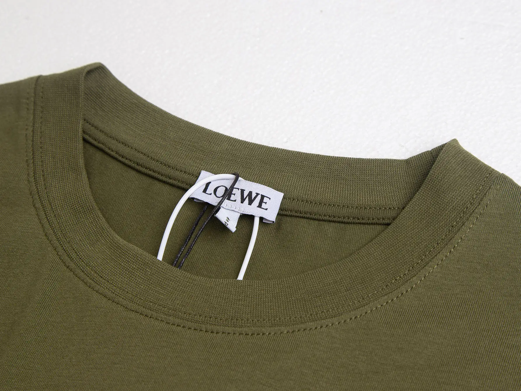 Anagram Embroidered Cotton-Jersey T-Shirt D9016246 — view 5