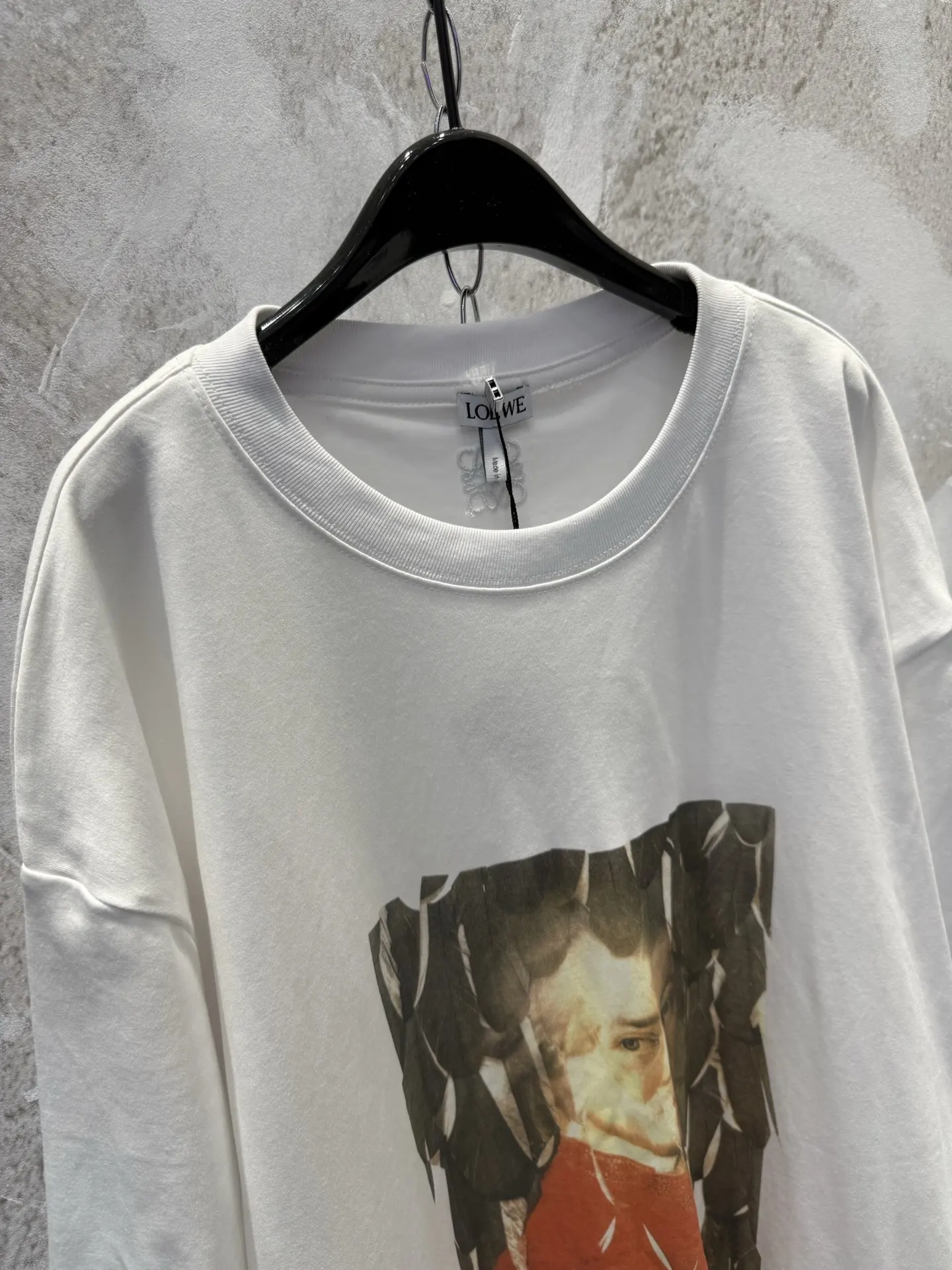 Mozart Oil Painting Print Pima Cotton T-Shirt D15513367 — view 3