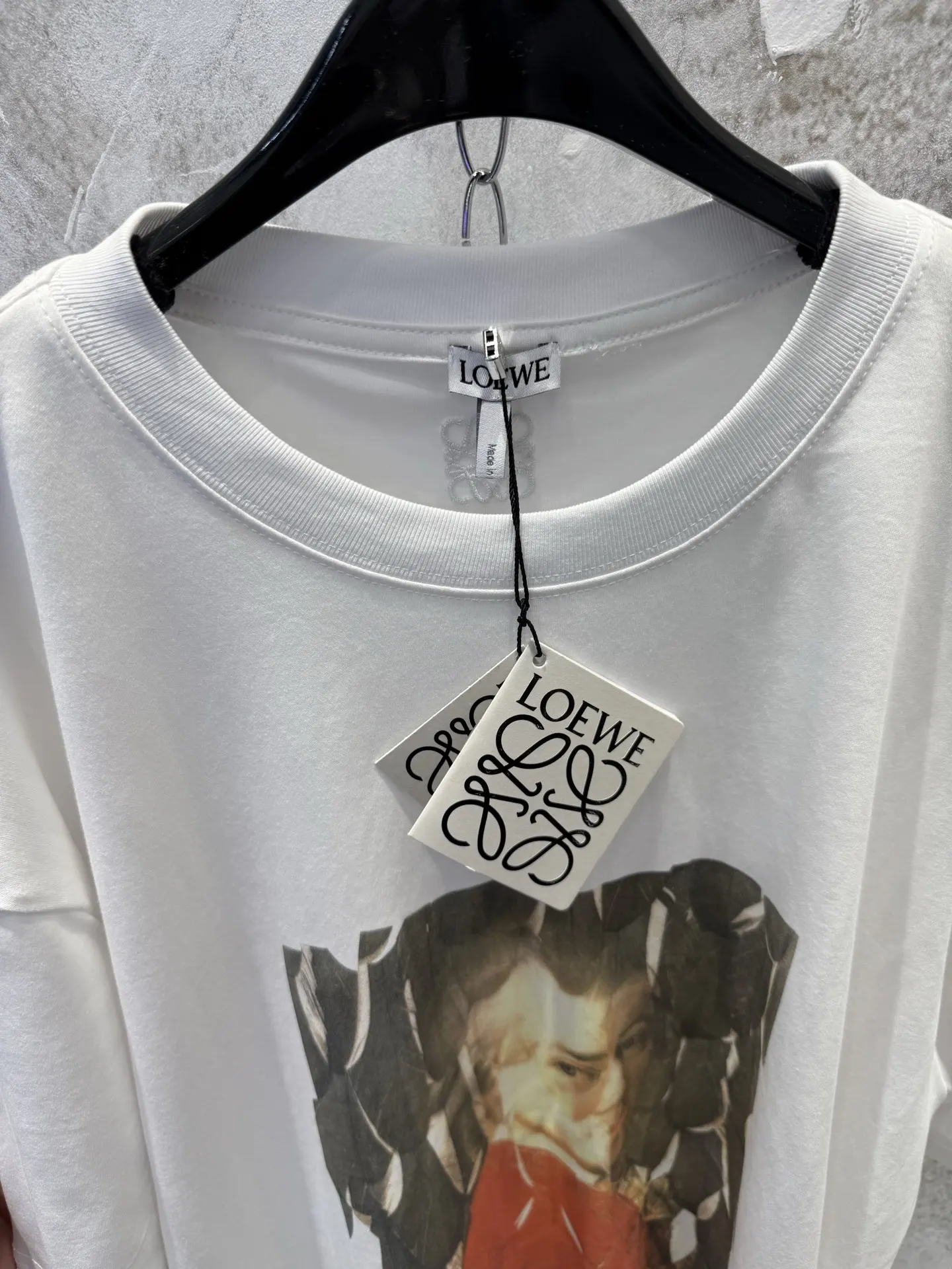 Mozart Oil Painting Print Pima Cotton T-Shirt D15513367 — view 6