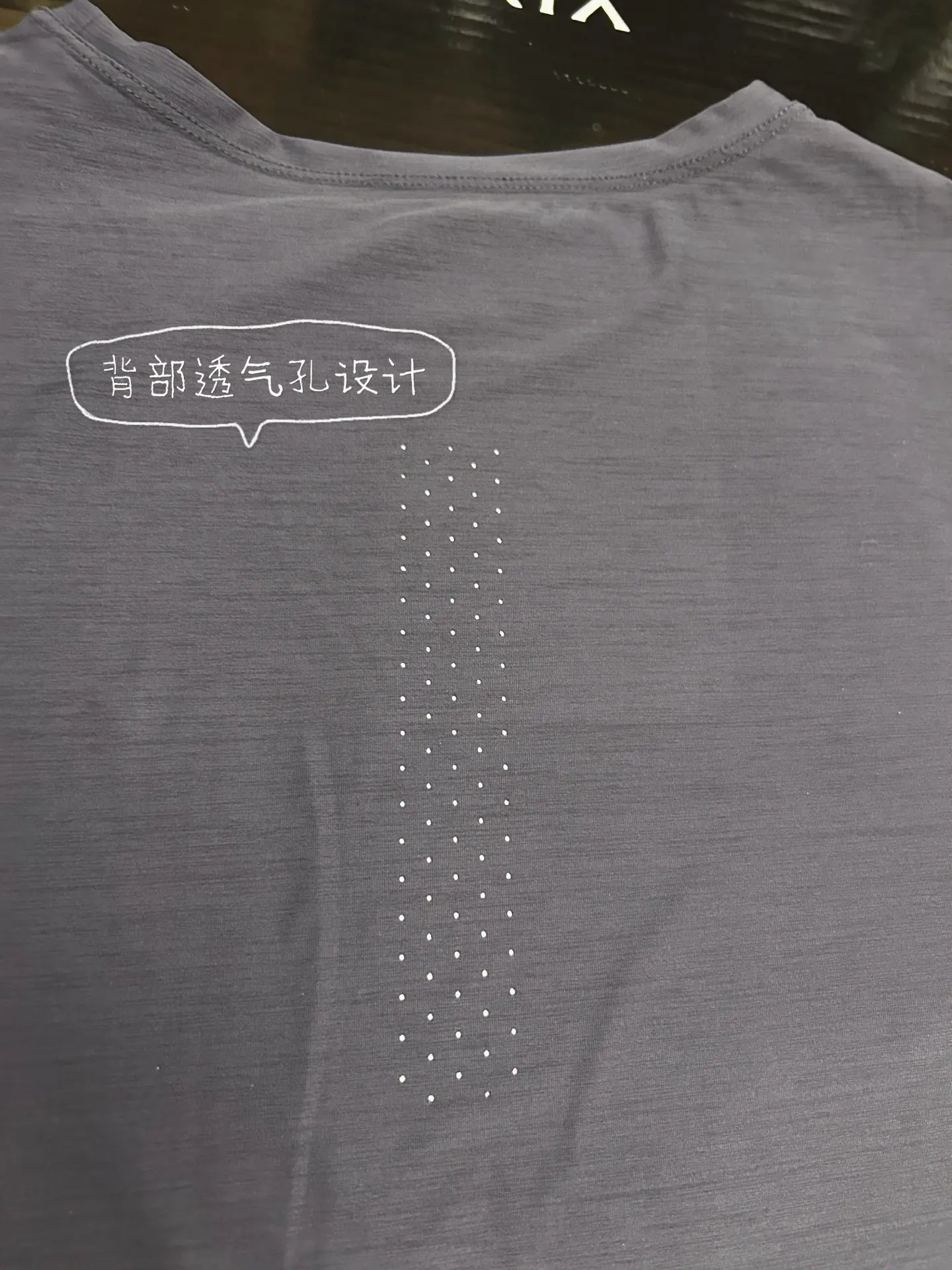 Quick-Dry Performance T-Shirt with Bonded Pocket D18011484 — view 3
