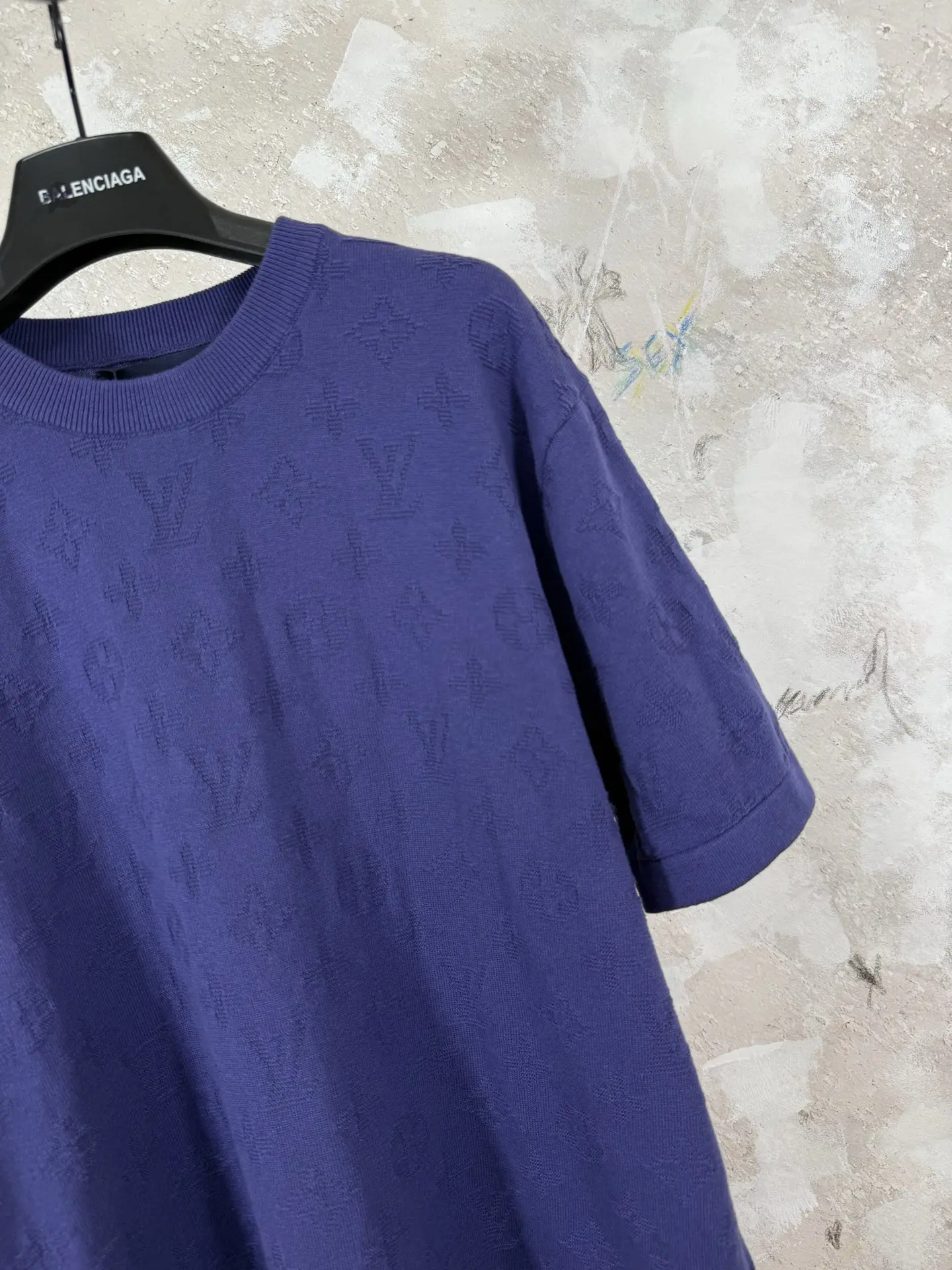 Monogram Jacquard Knit T-Shirt D18519227 — view 6
