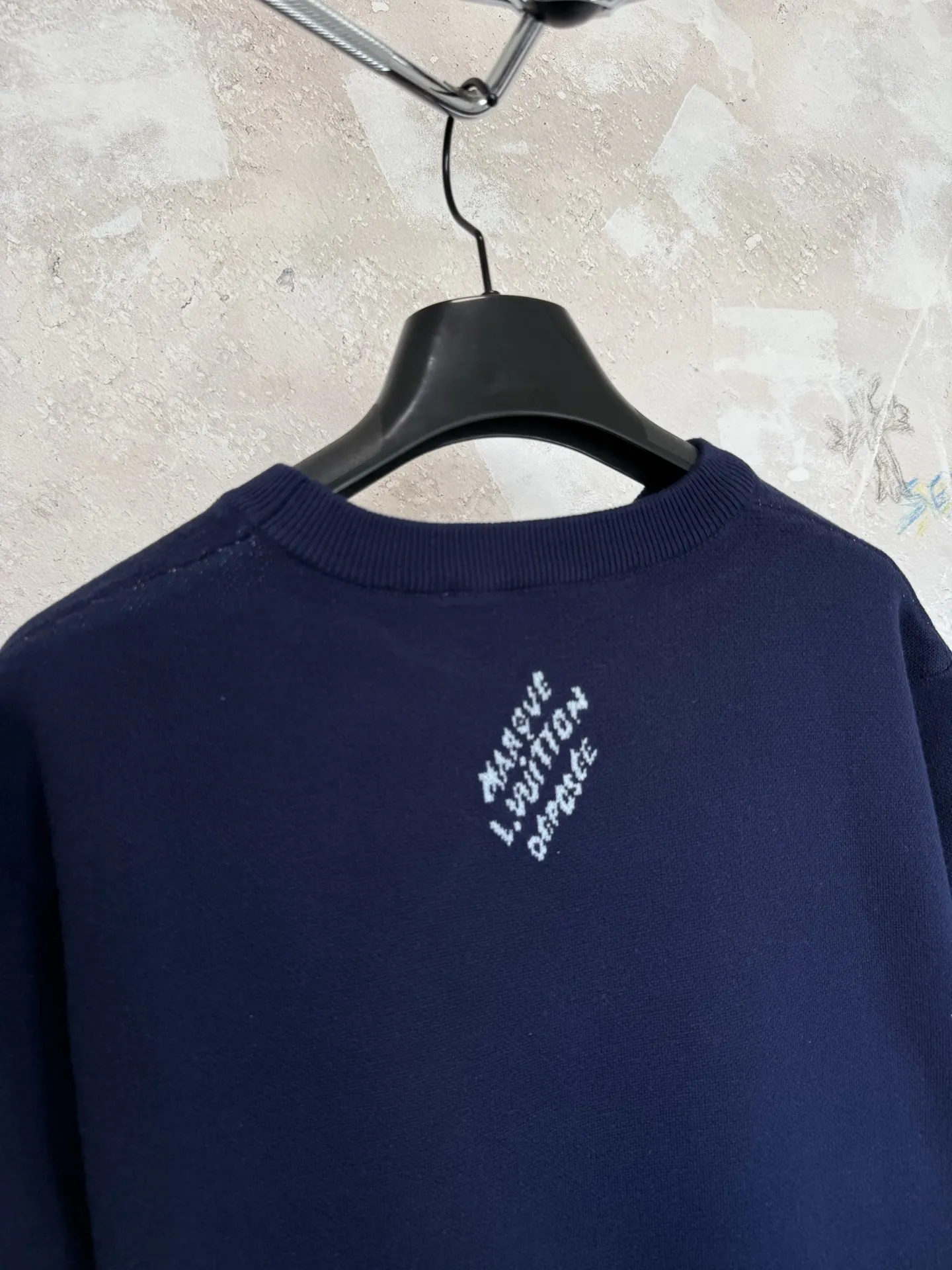 Monogram Intarsia Knit Short-Sleeve Sweater D18519233 — view 8