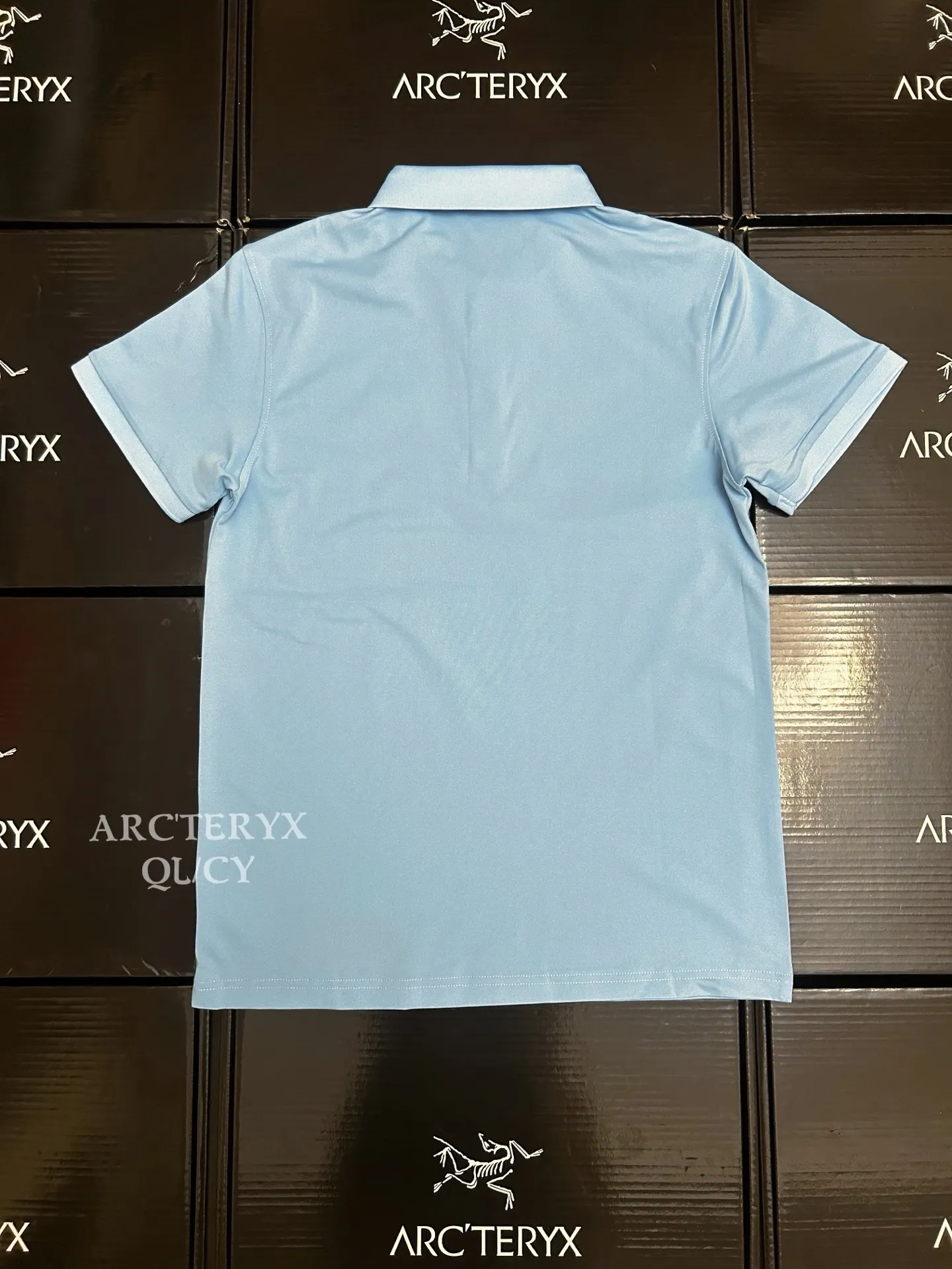 Logo-Embroidered Technical Polo Shirt D19011473 — view 2
