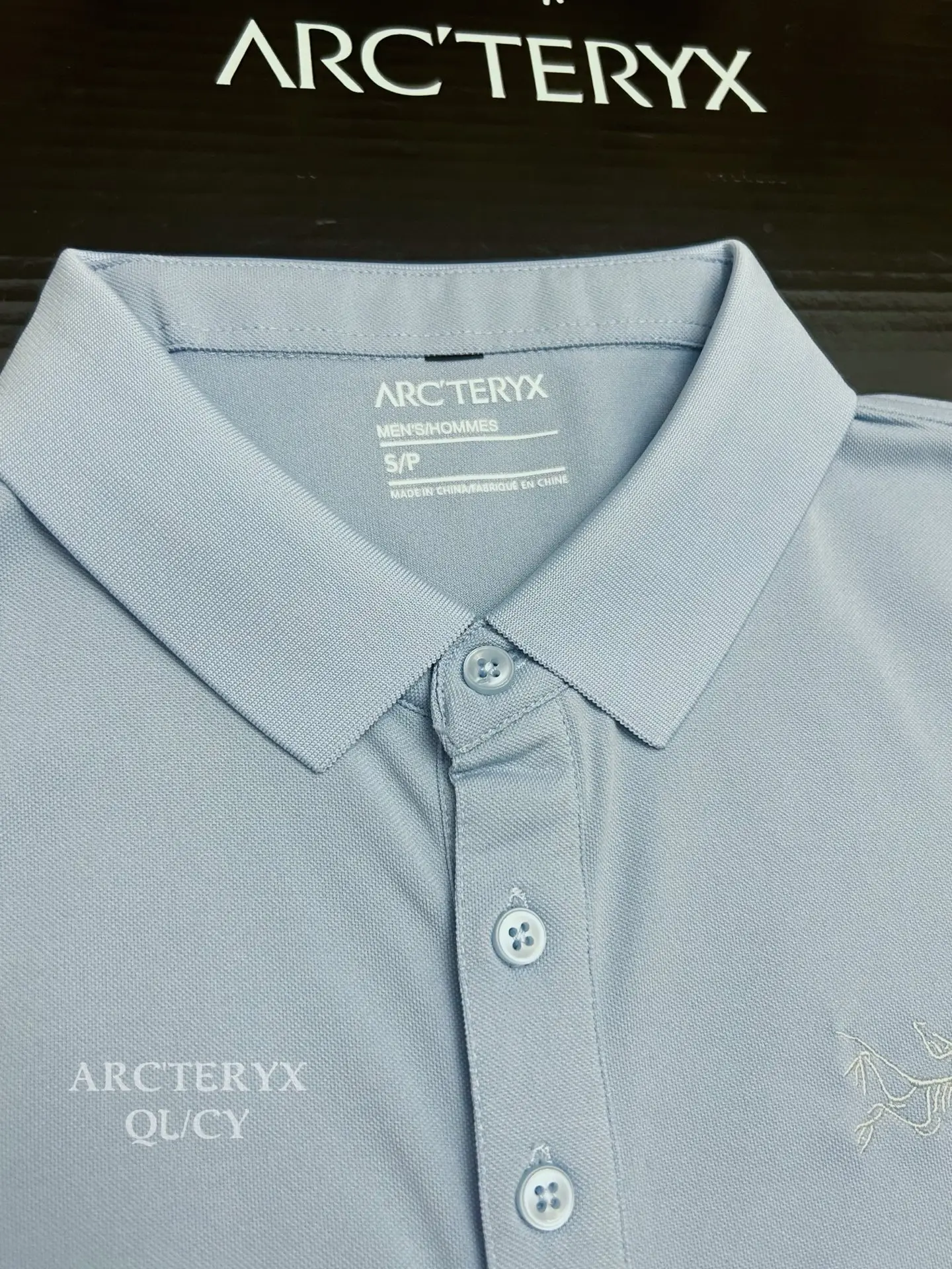 Logo-Embroidered Technical Polo Shirt D19011473 — view 3
