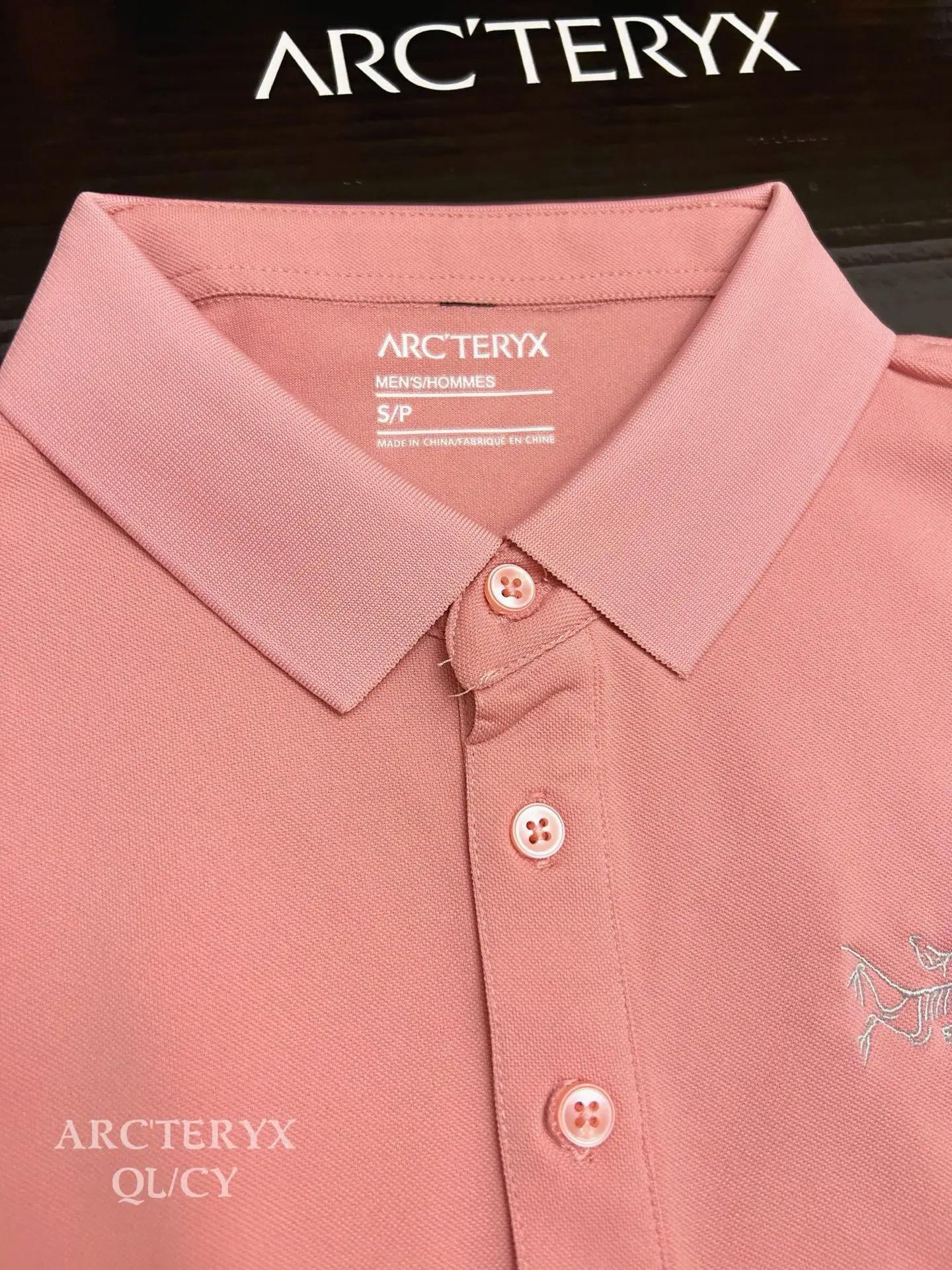 Embroidered Logo Performance Polo Shirt D19011529 — view 3