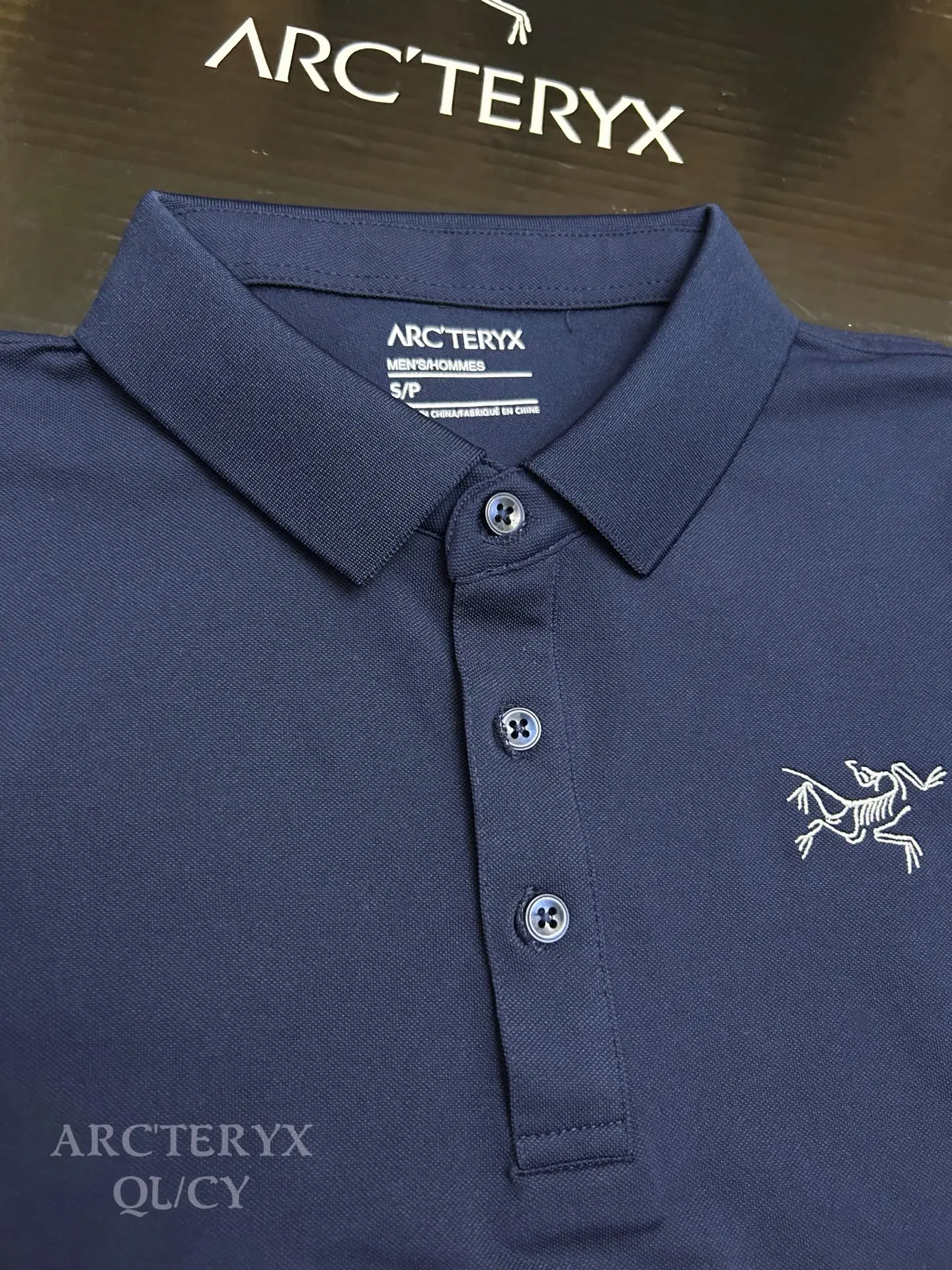 Logo-Embroidered Technical Piqué Polo Shirt D19011526 — view 3