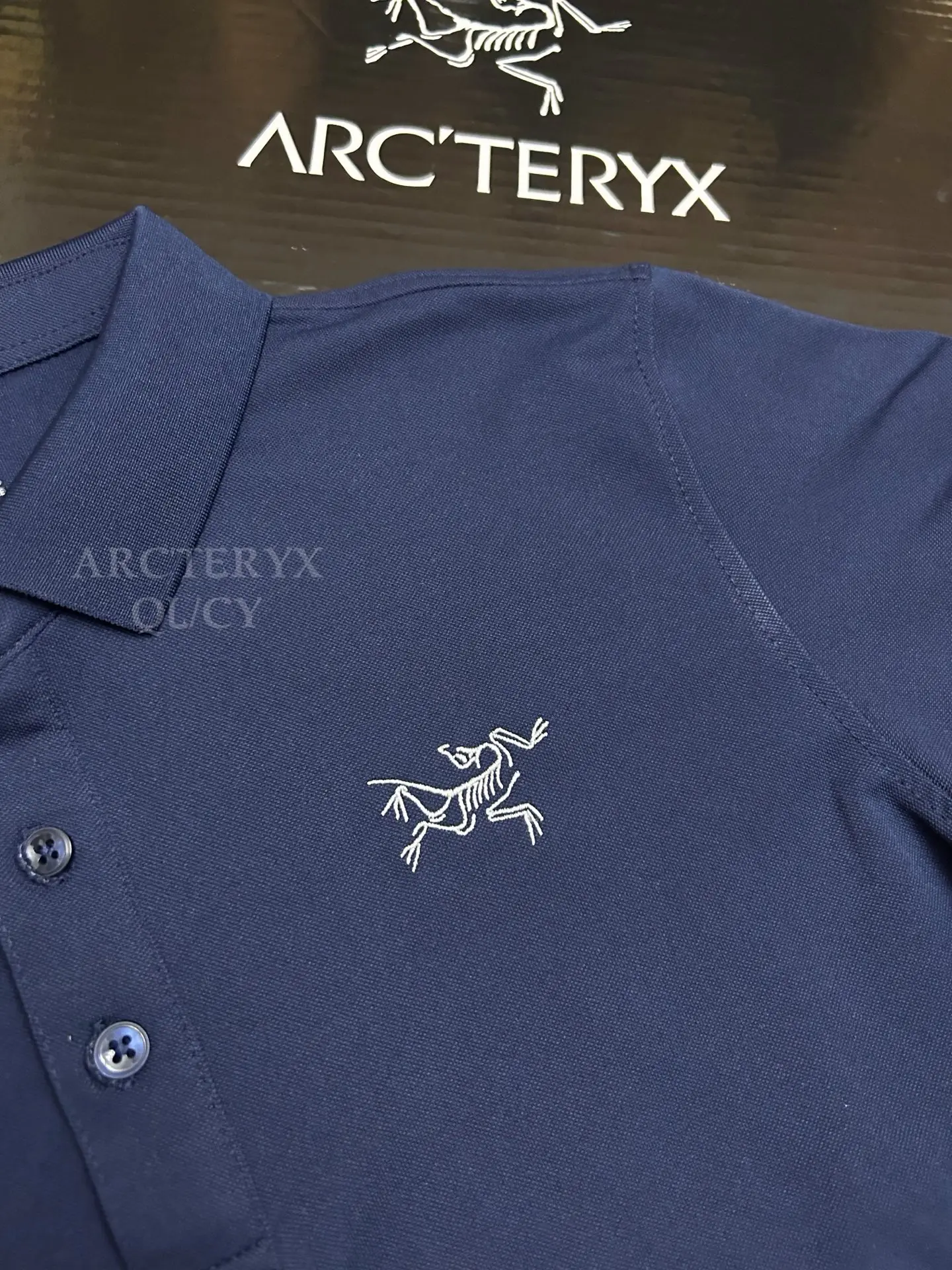 Logo-Embroidered Technical Piqué Polo Shirt D19011526 — view 4