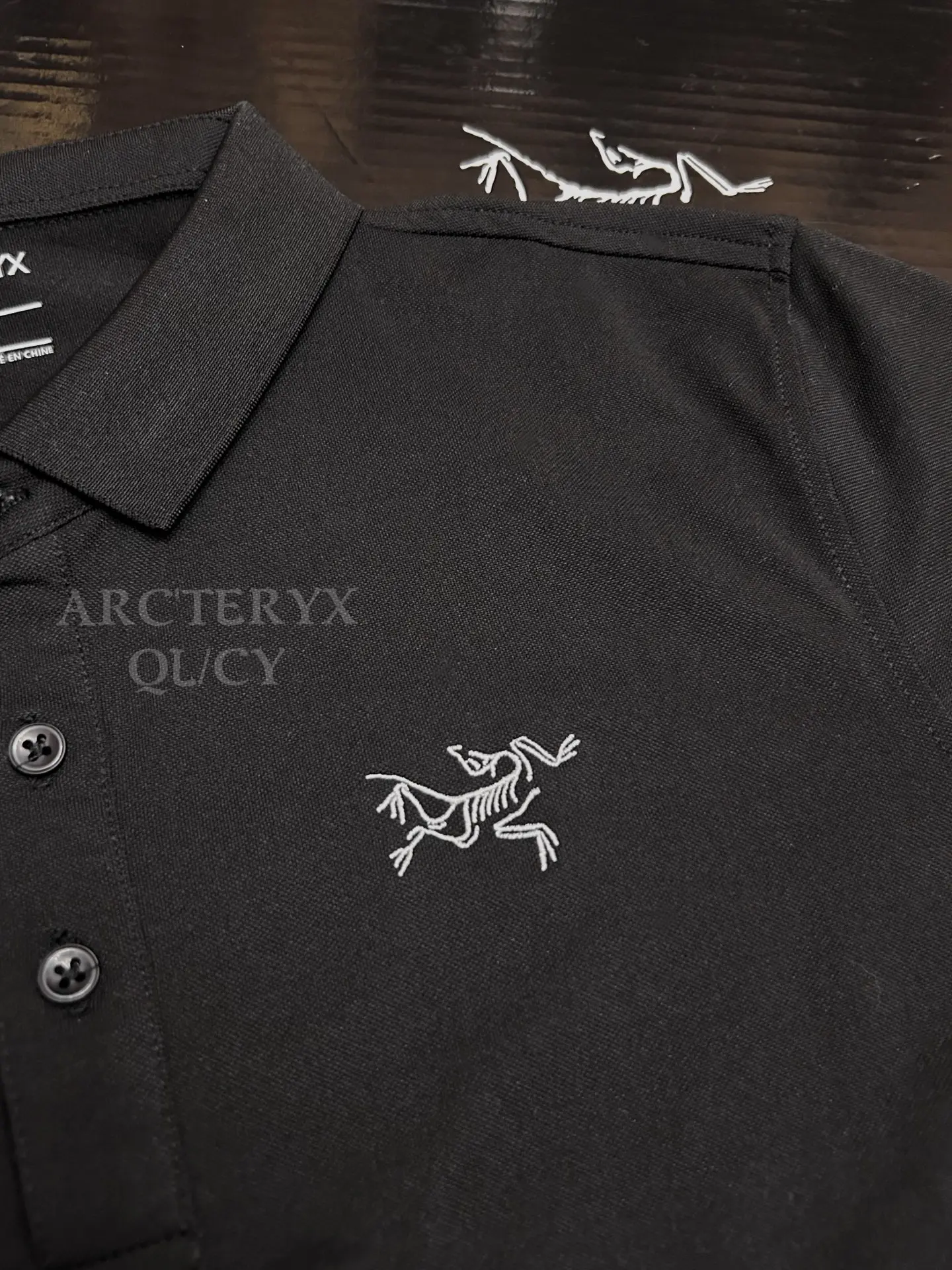 Logo-Embroidered Technical Piqué Polo Shirt D19011528 — view 2