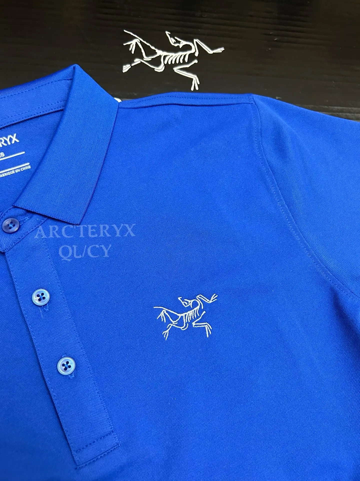 Logo-Embroidered Technical Piqué Polo Shirt D19011472 — view 3