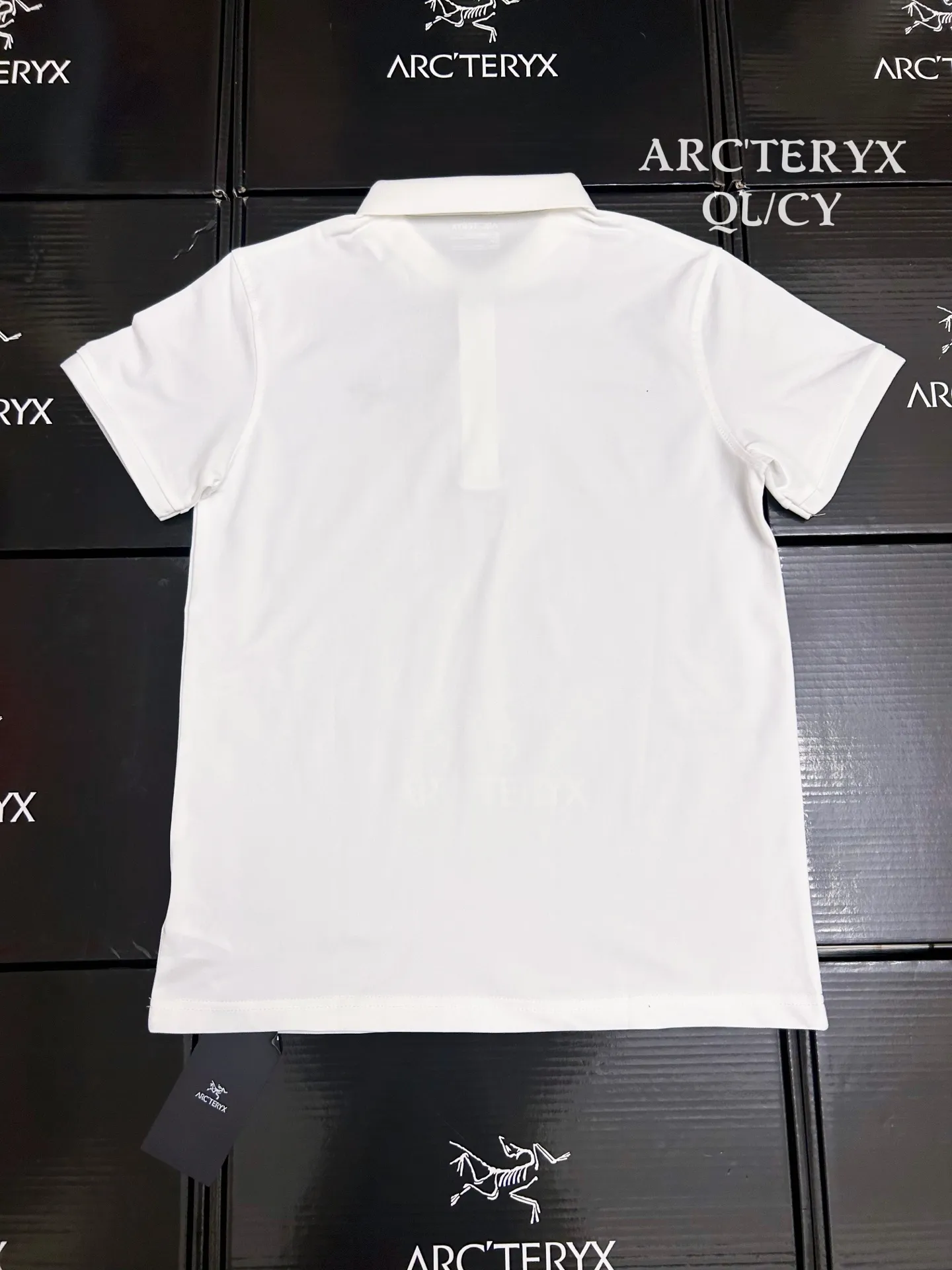 Embroidered Logo Technical Polo Shirt D19011527 — view 2