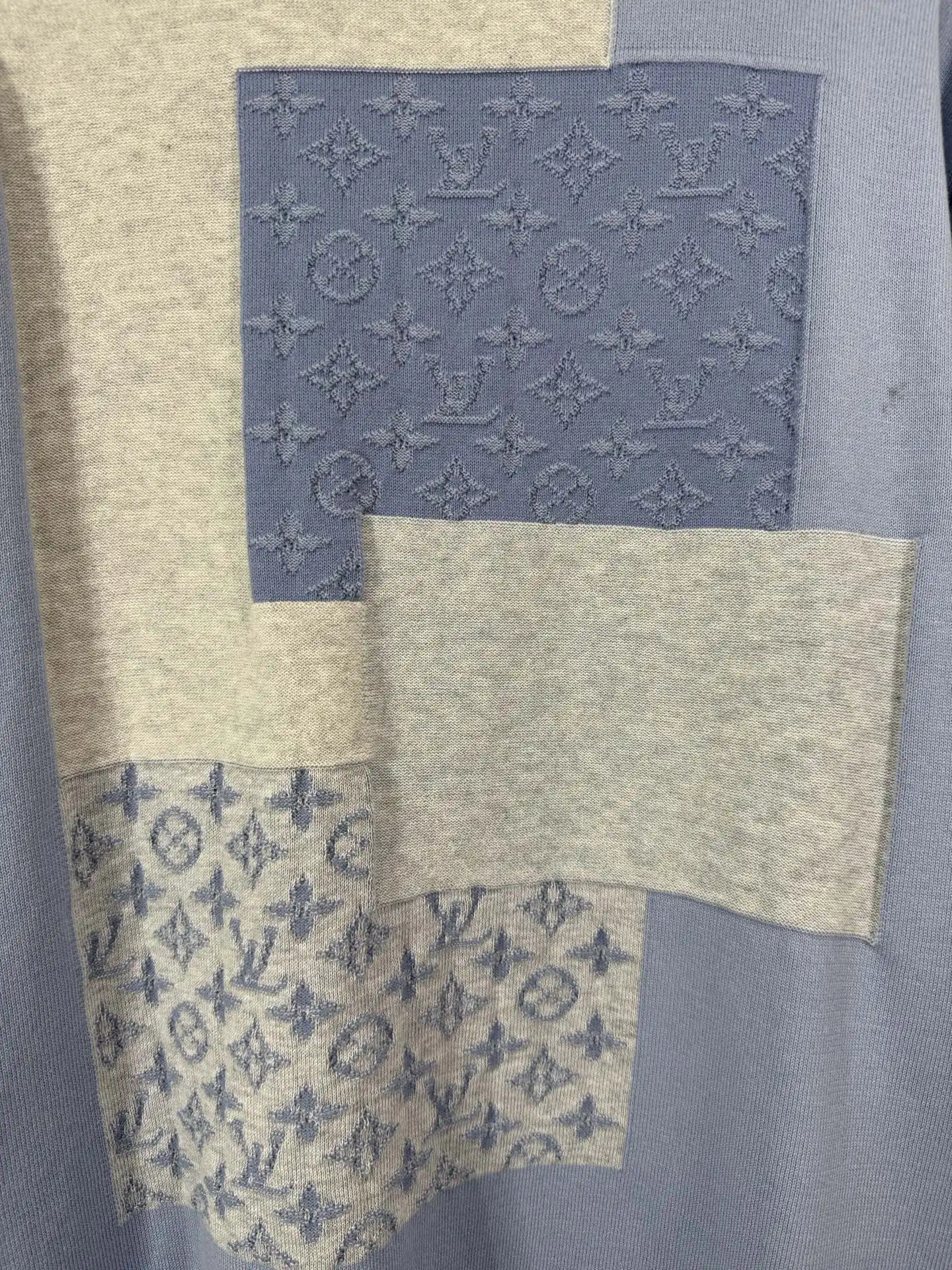 Monogram Patchwork Knit T-Shirt D19519226 — view 10