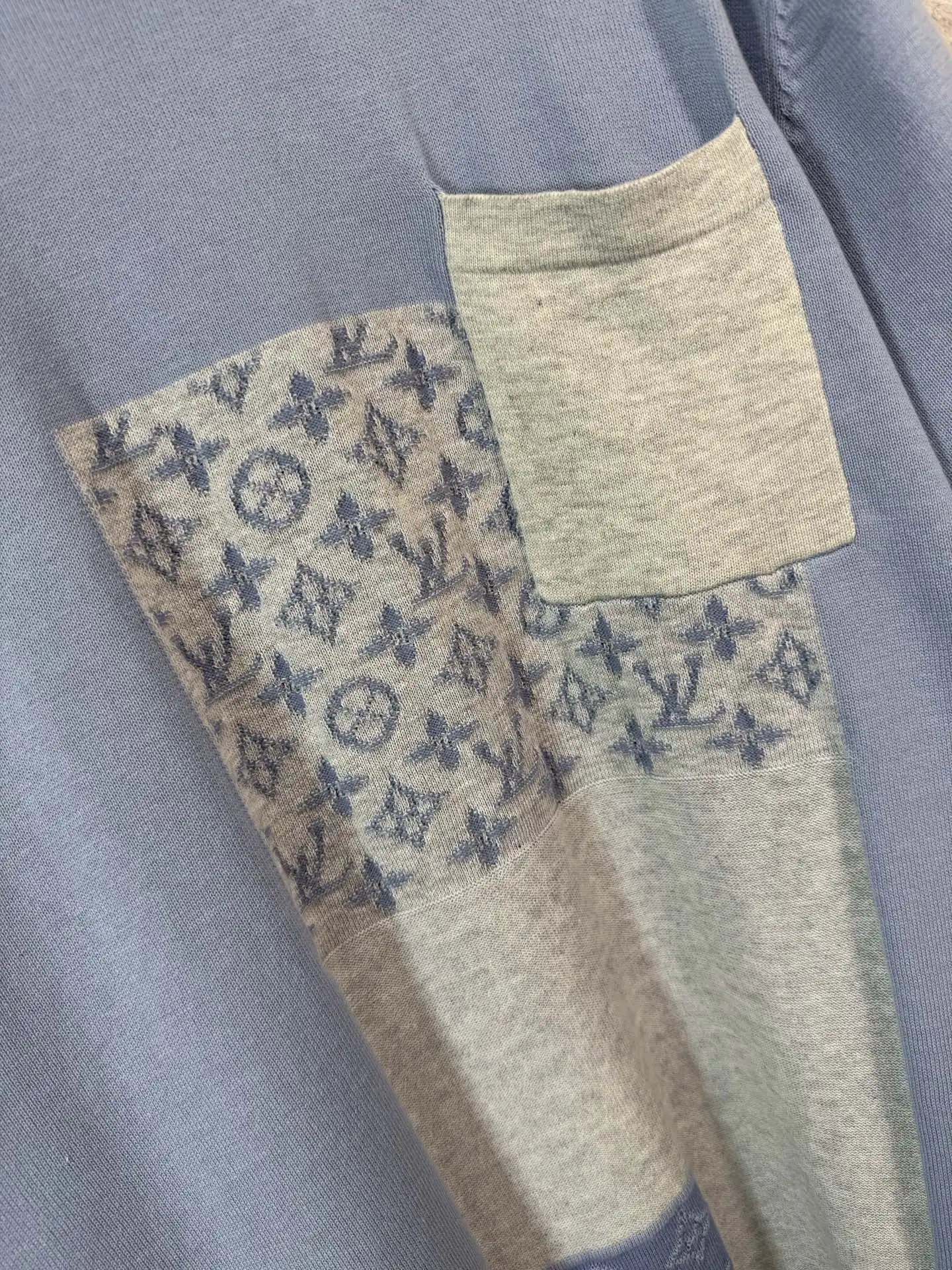 Monogram Patchwork Knit T-Shirt D19519226 — view 14