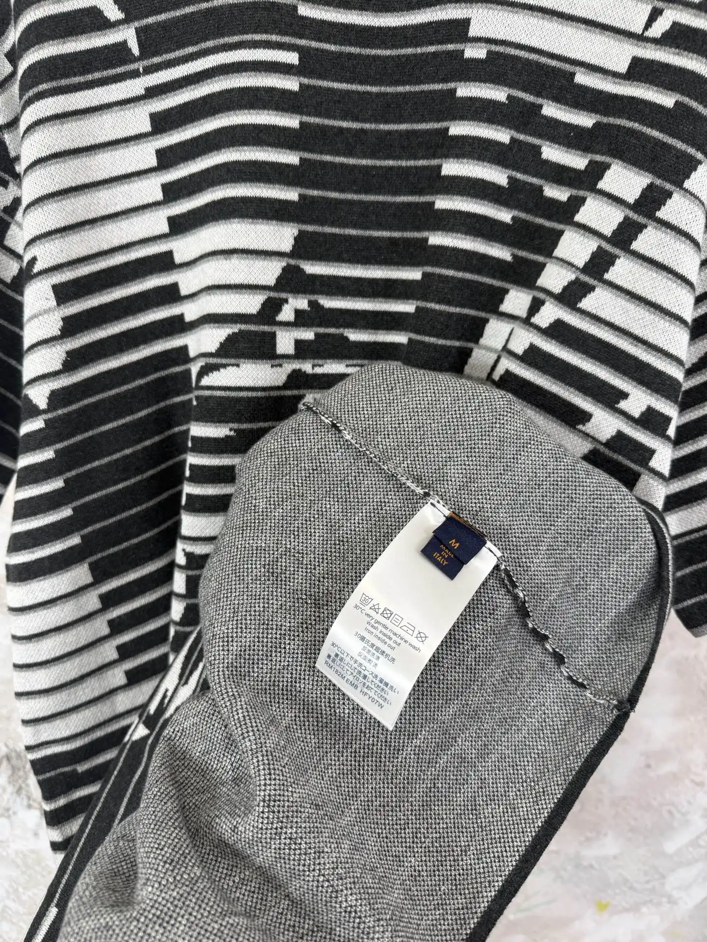 Optical Illusion Monogram Knit T-Shirt D19519230 — view 9