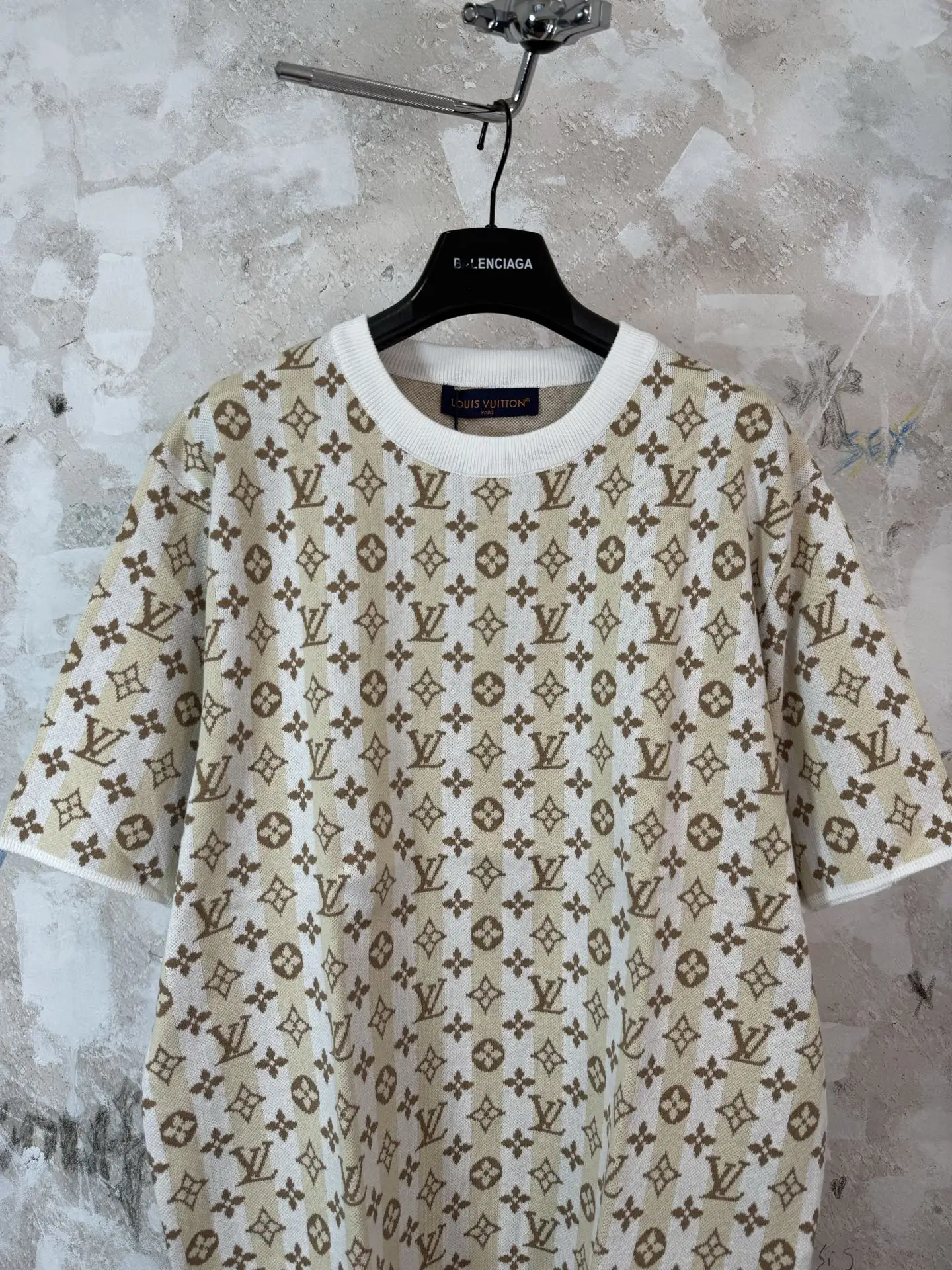 Monogram Jacquard Knit T-Shirt D19519216 — view 3