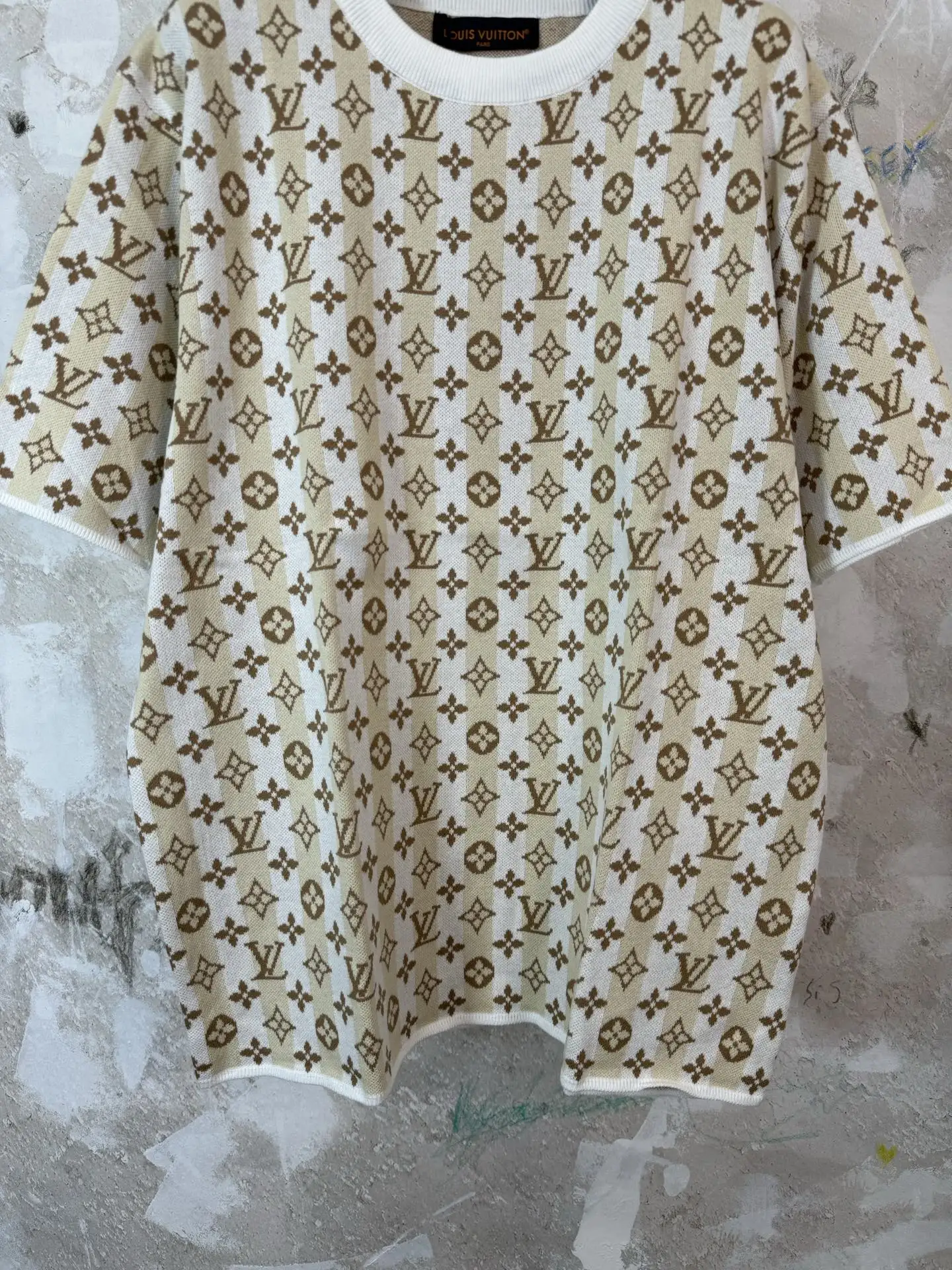 Monogram Jacquard Knit T-Shirt D19519216 — view 4