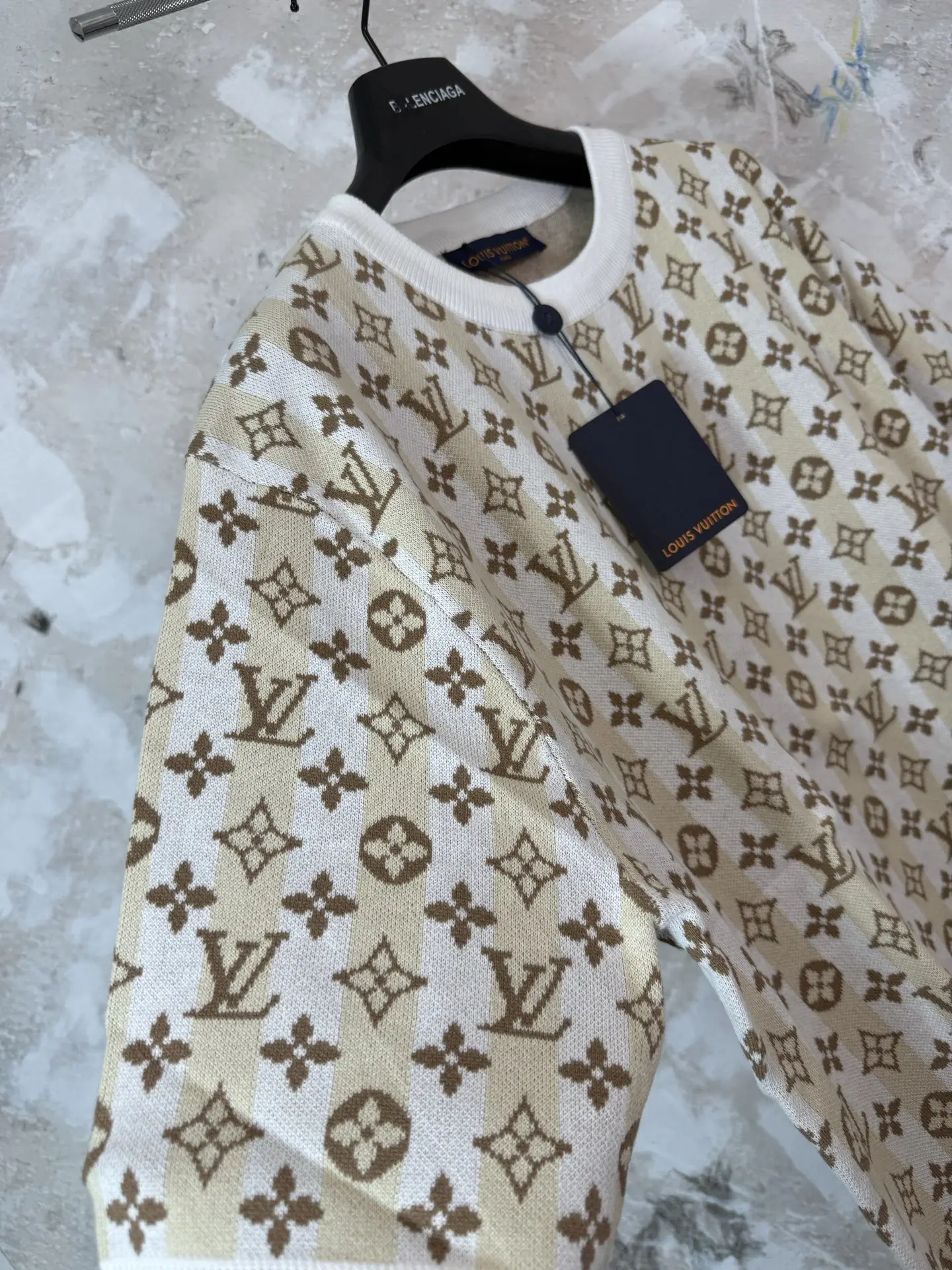 Monogram Jacquard Knit T-Shirt D19519216 — view 6