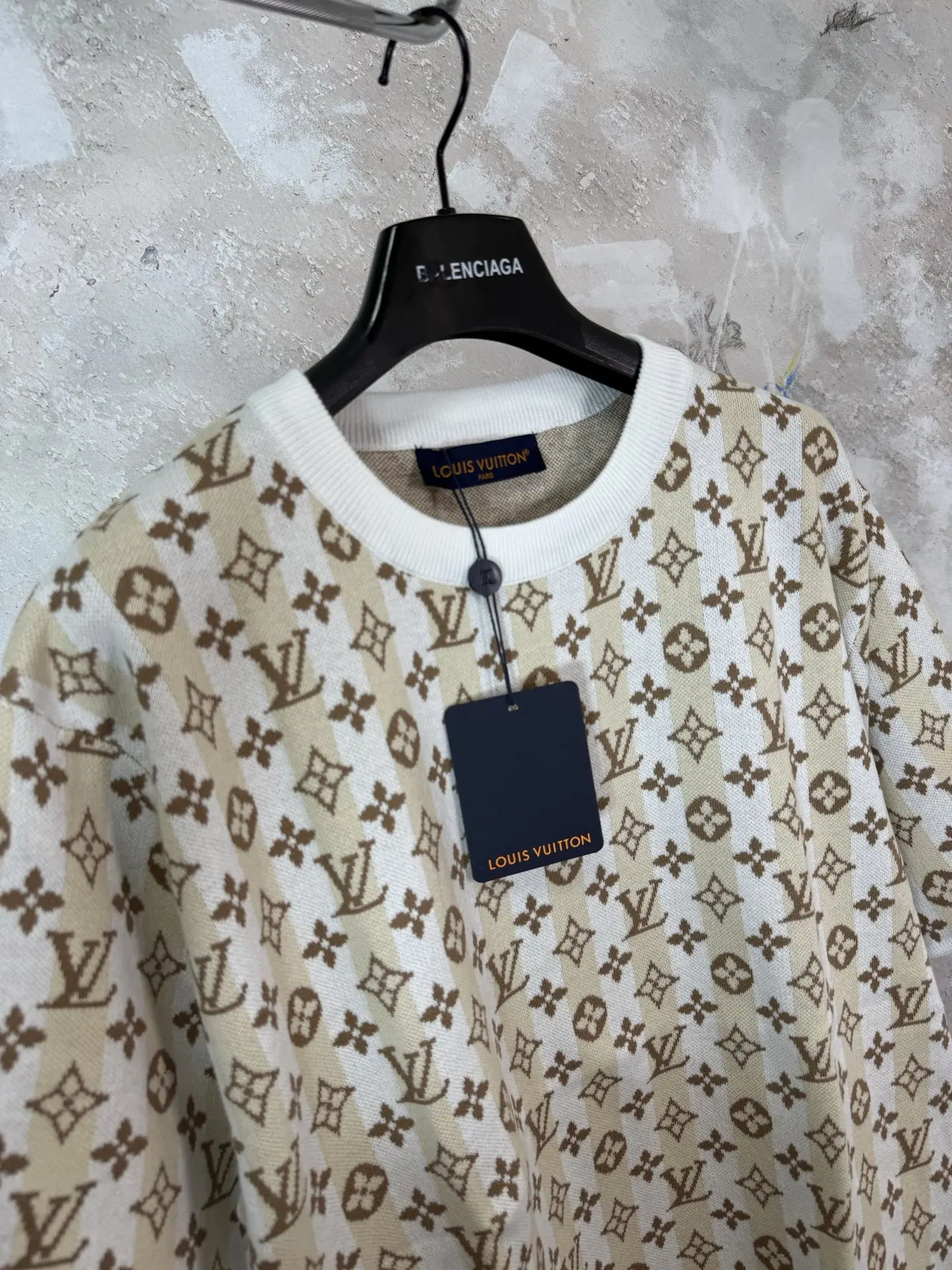 Monogram Jacquard Knit T-Shirt D19519216 — view 7