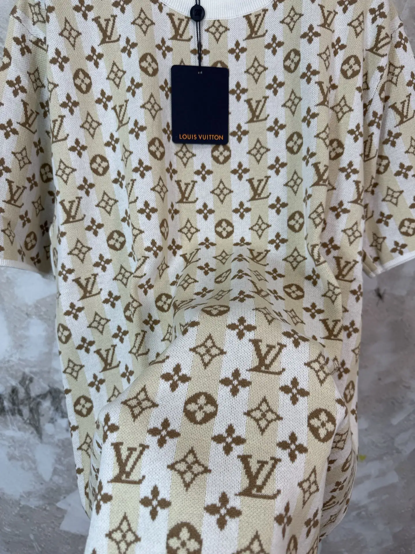 Monogram Jacquard Knit T-Shirt D19519216 — view 8