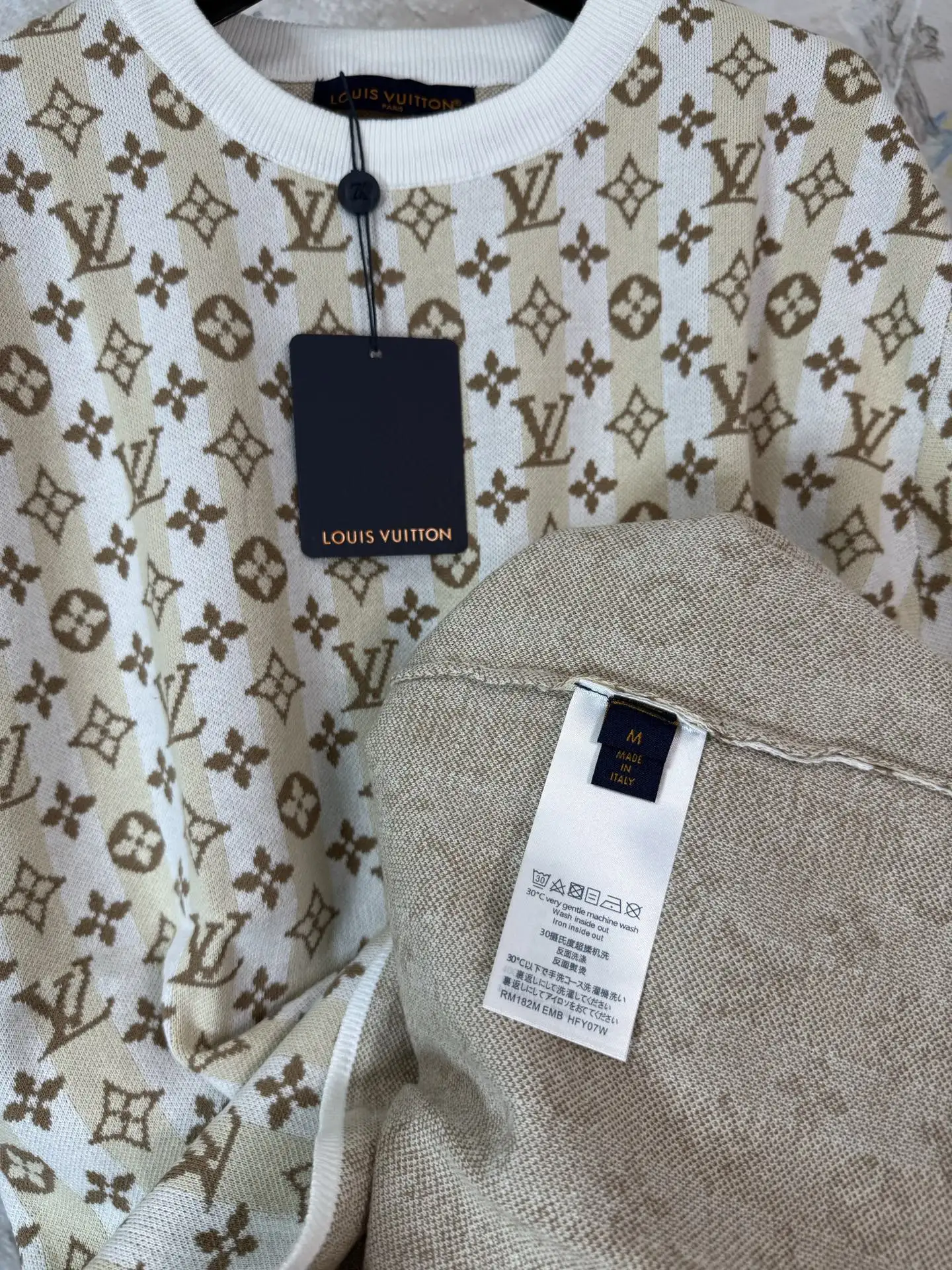 Monogram Jacquard Knit T-Shirt D19519216 — view 9