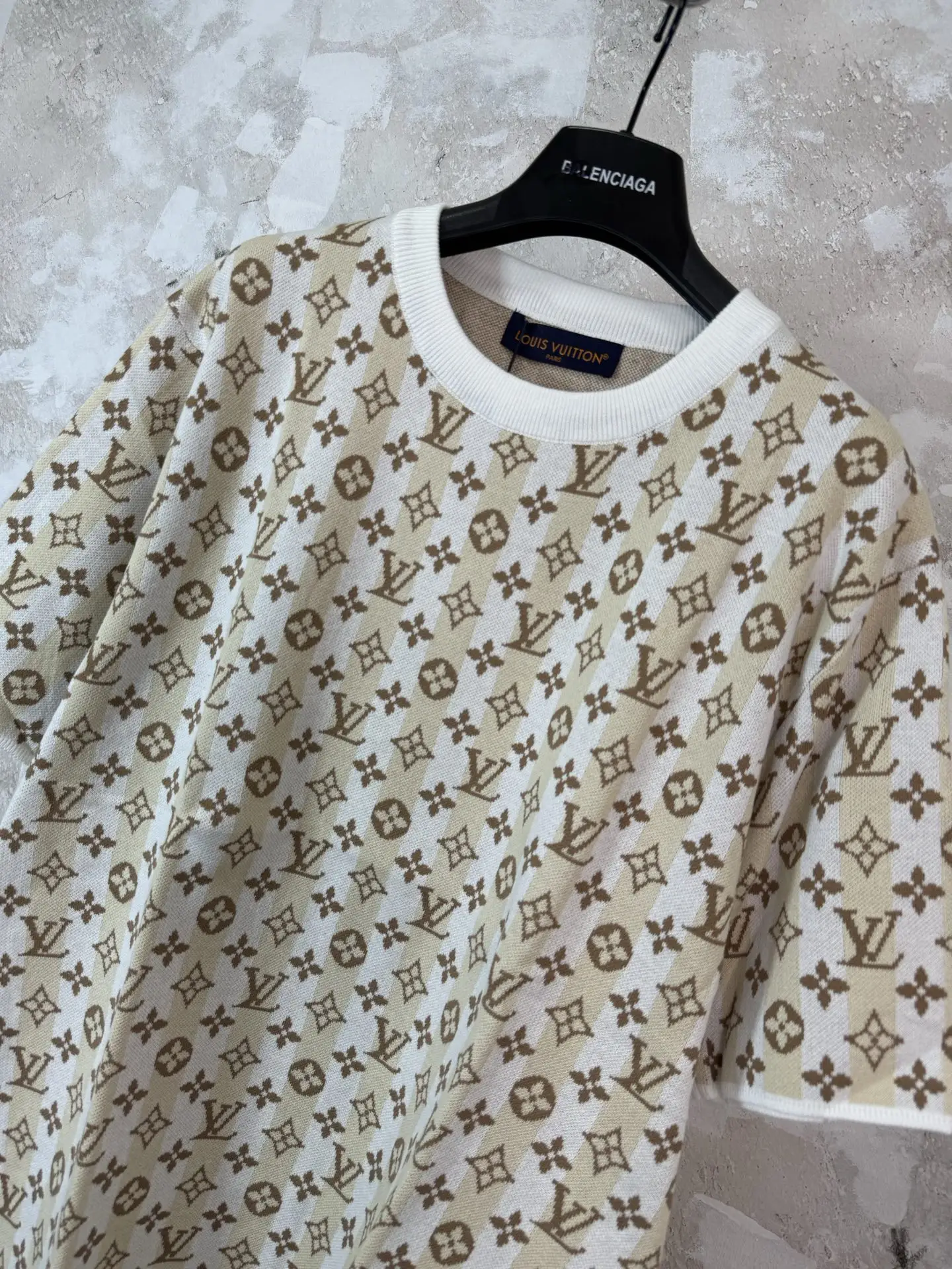 Monogram Jacquard Knit T-Shirt D19519216 — view 10