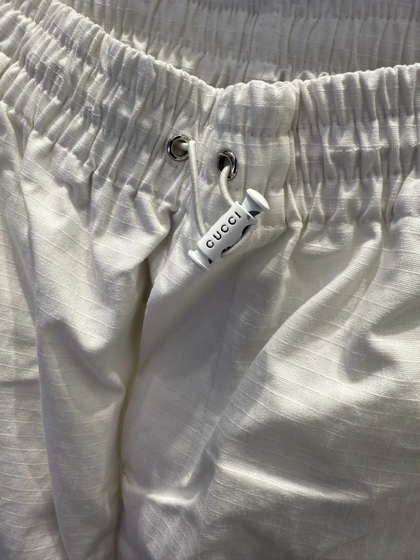 Logo-Print Drawstring Cargo Shorts D19513369 — view 5