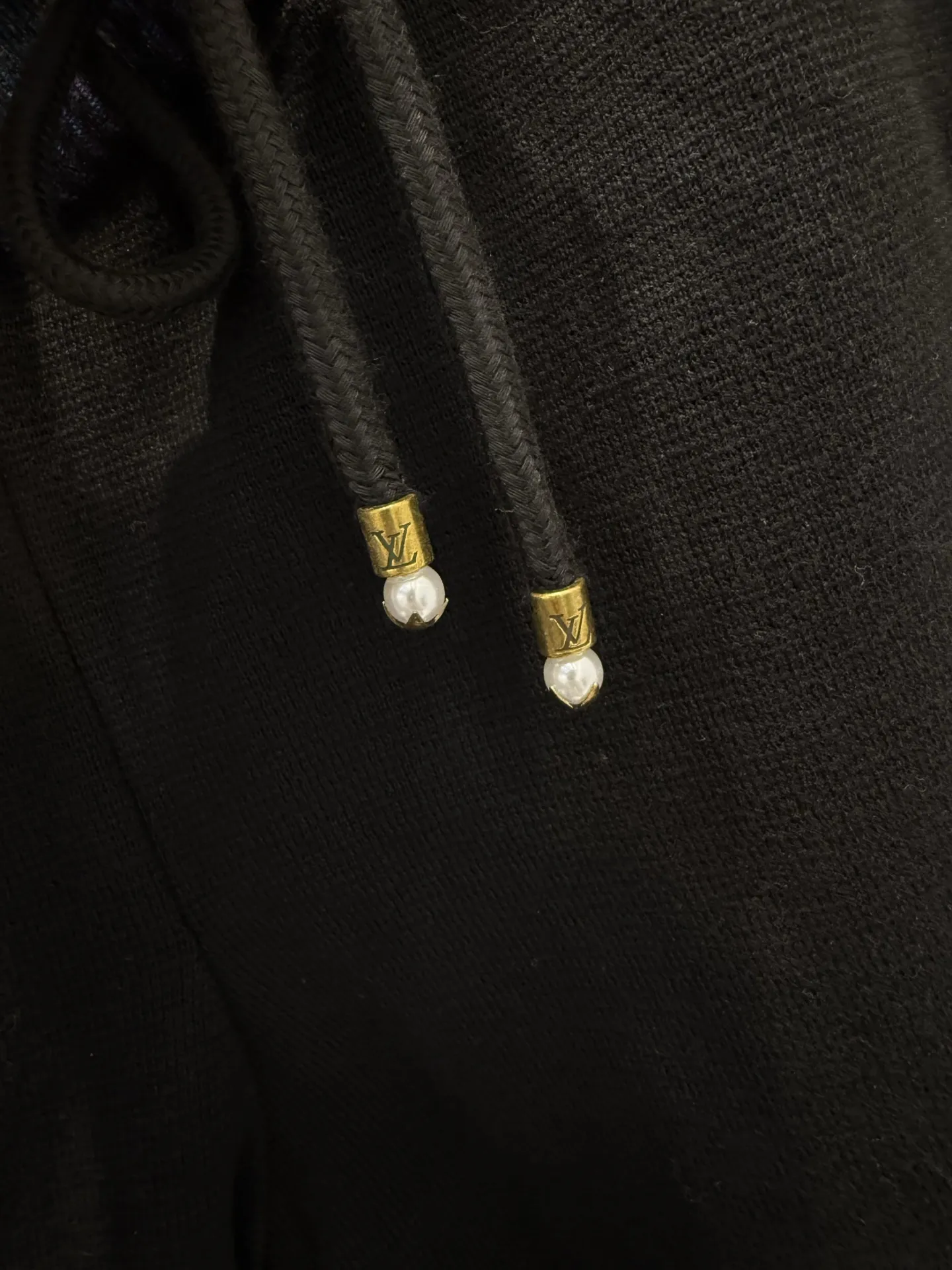 Logo Embroidered Cotton Knit Shorts D20019223 — view 5
