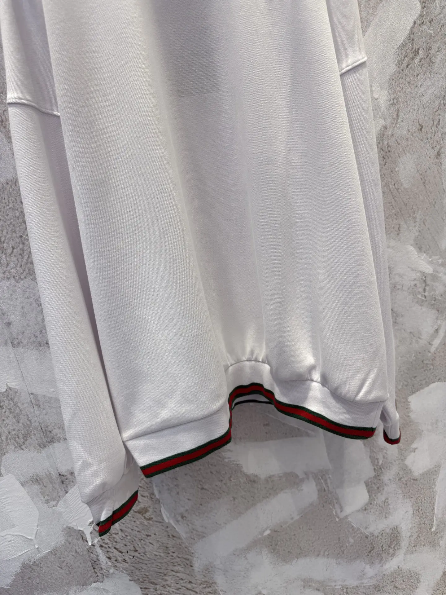 Web Stripe Cotton-Piqué Sweatshirt D20013365 — view 4