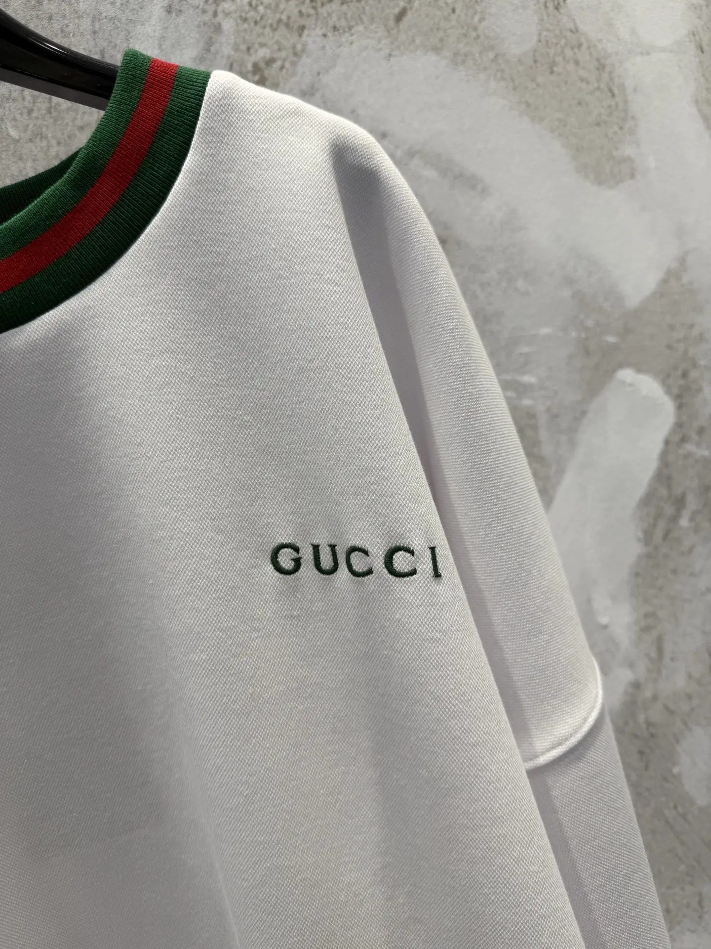 Web Stripe Cotton-Piqué Sweatshirt D20013365 — view 5