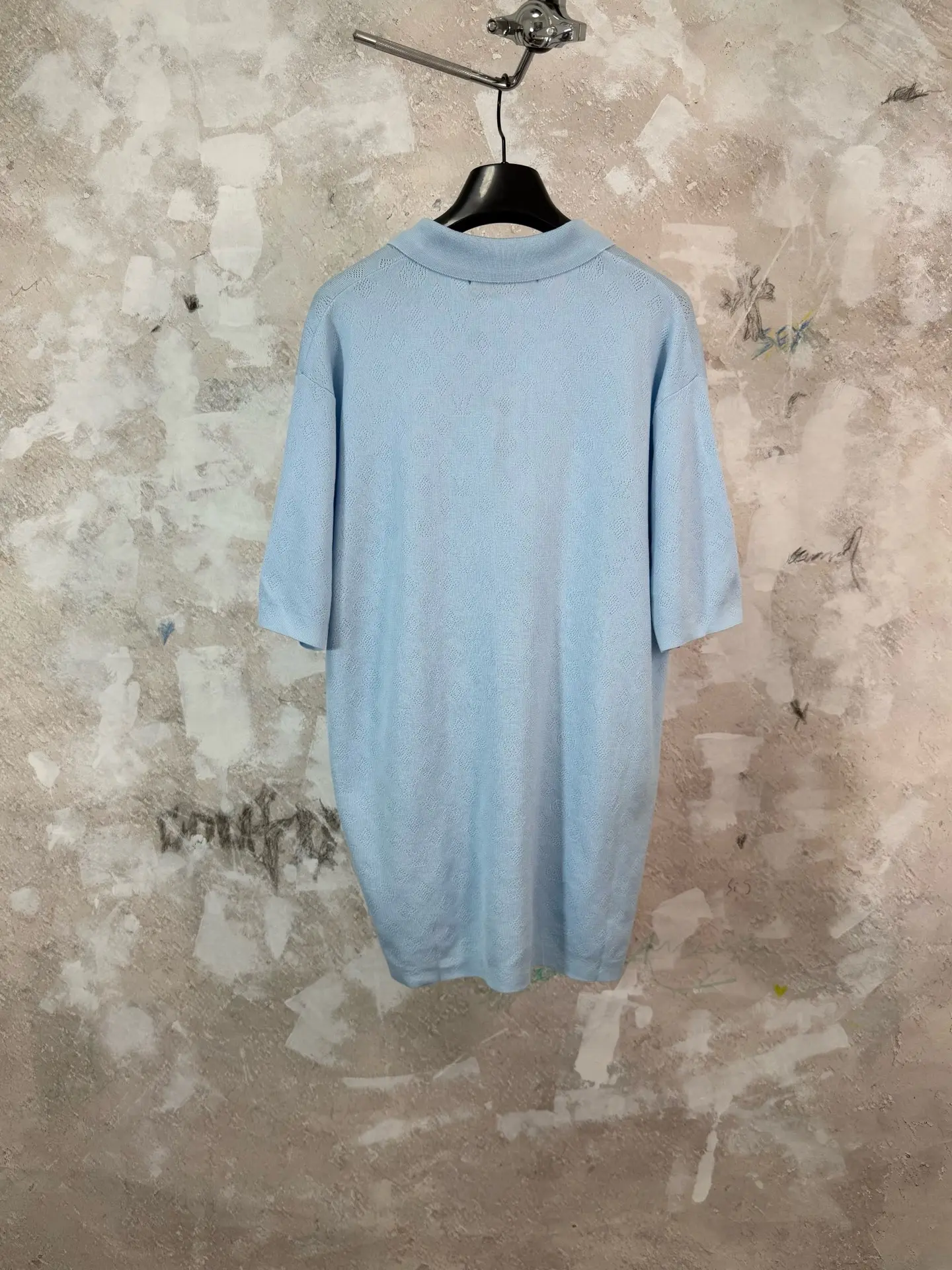 Monogram Open-Knit Polo Shirt D20519220 — view 2