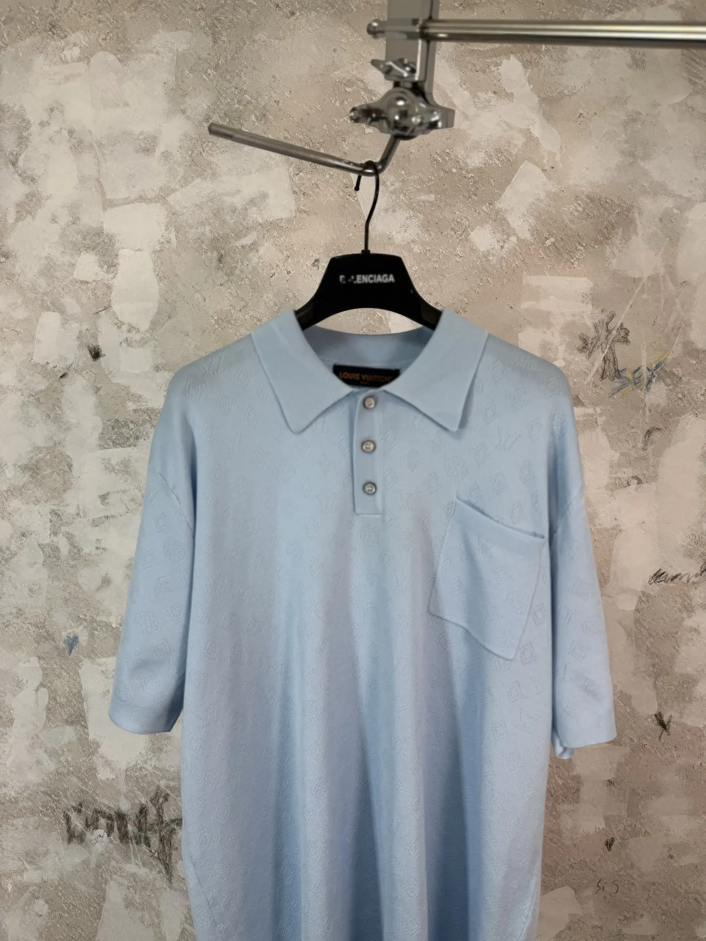 Monogram Open-Knit Polo Shirt D20519220 — view 3