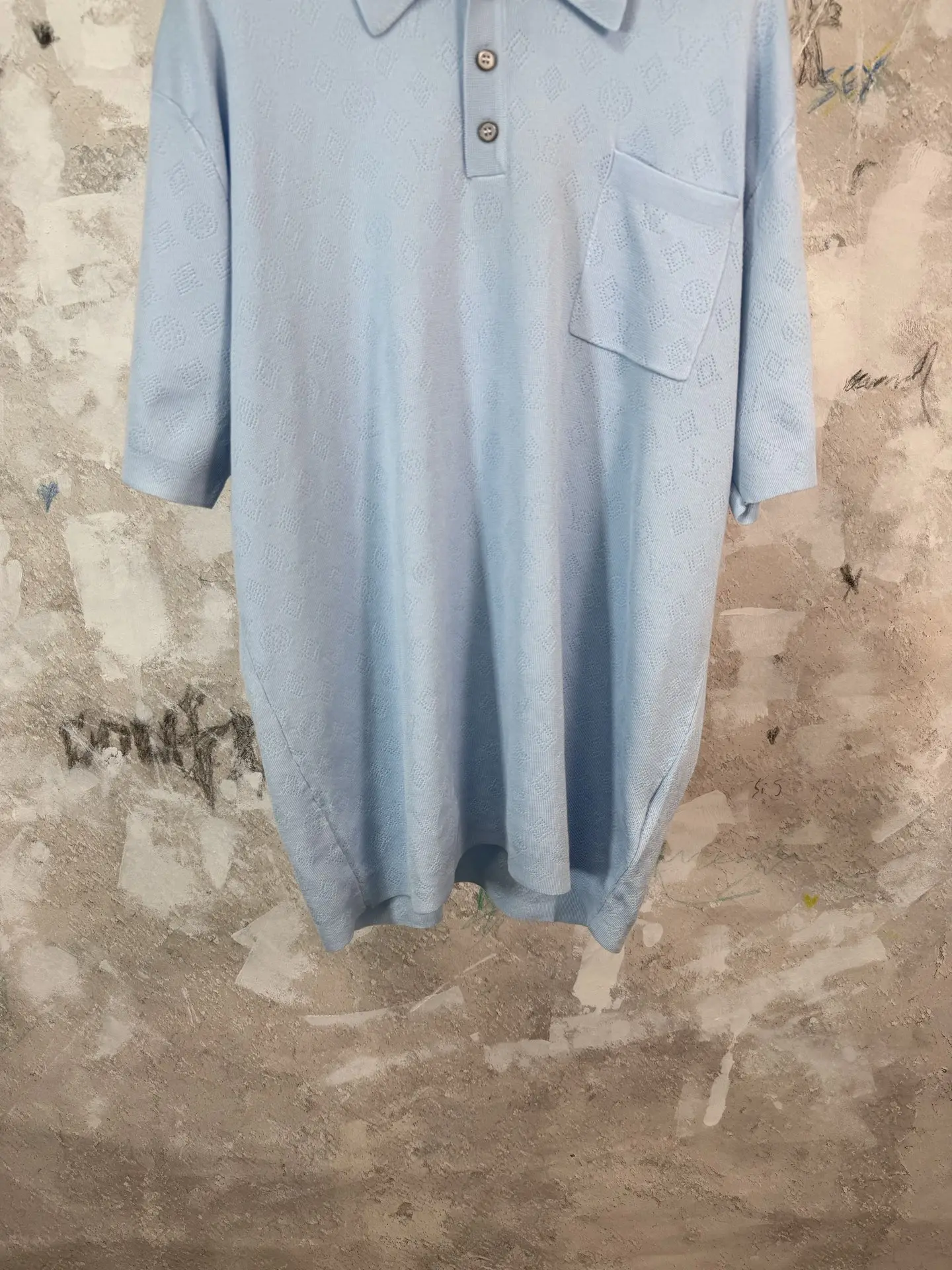 Monogram Open-Knit Polo Shirt D20519220 — view 4