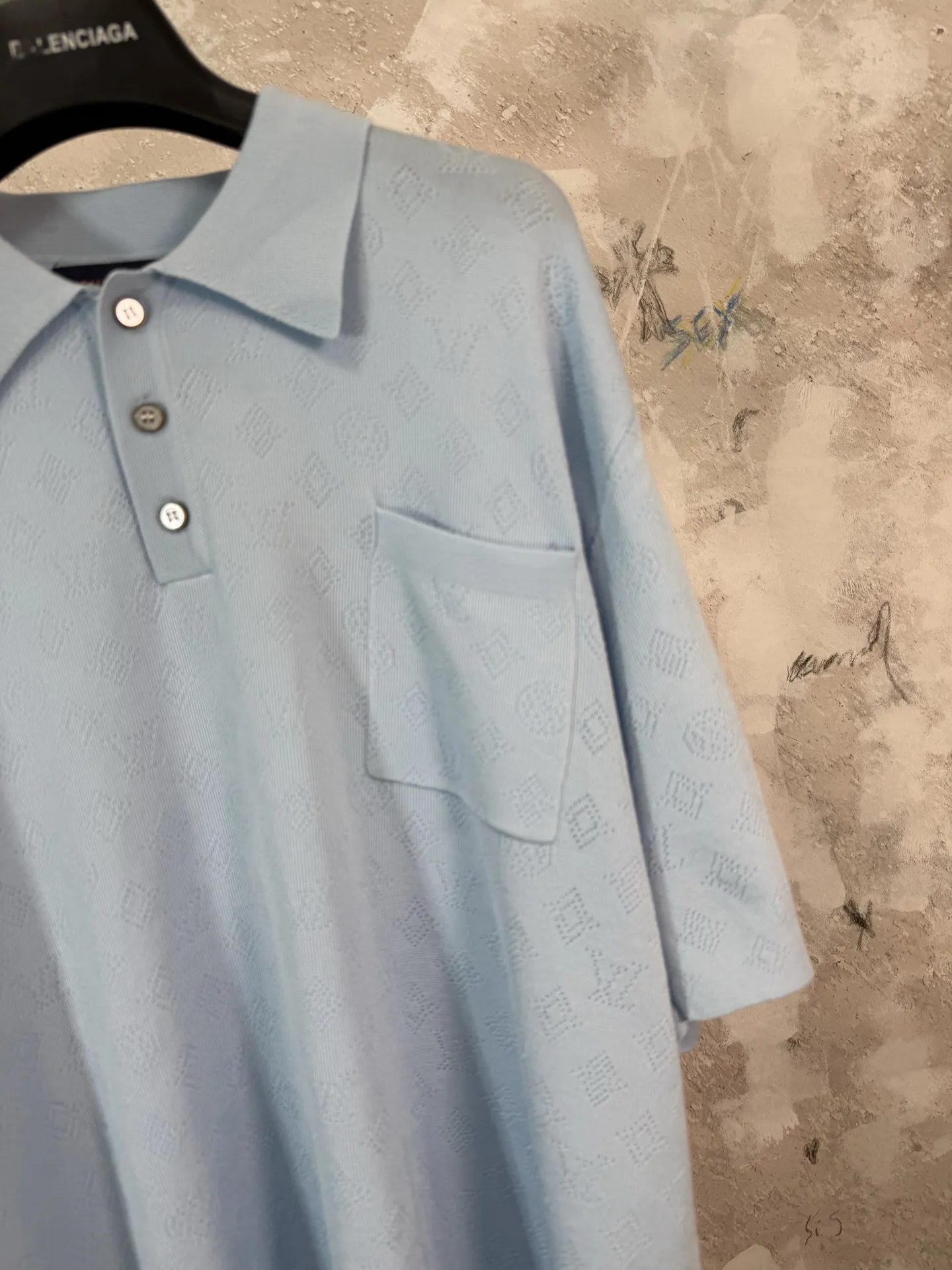 Monogram Open-Knit Polo Shirt D20519220 — view 8