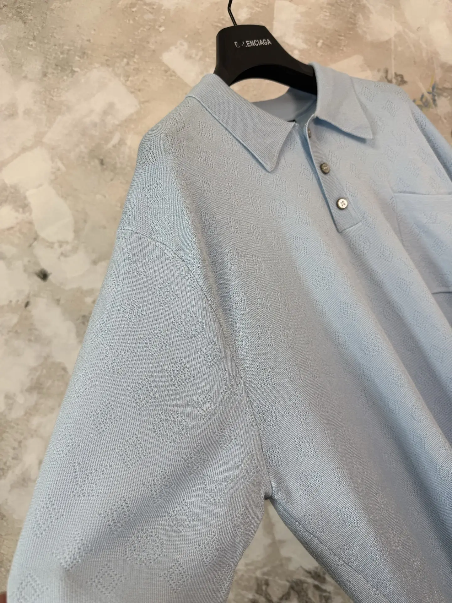 Monogram Open-Knit Polo Shirt D20519220 — view 10