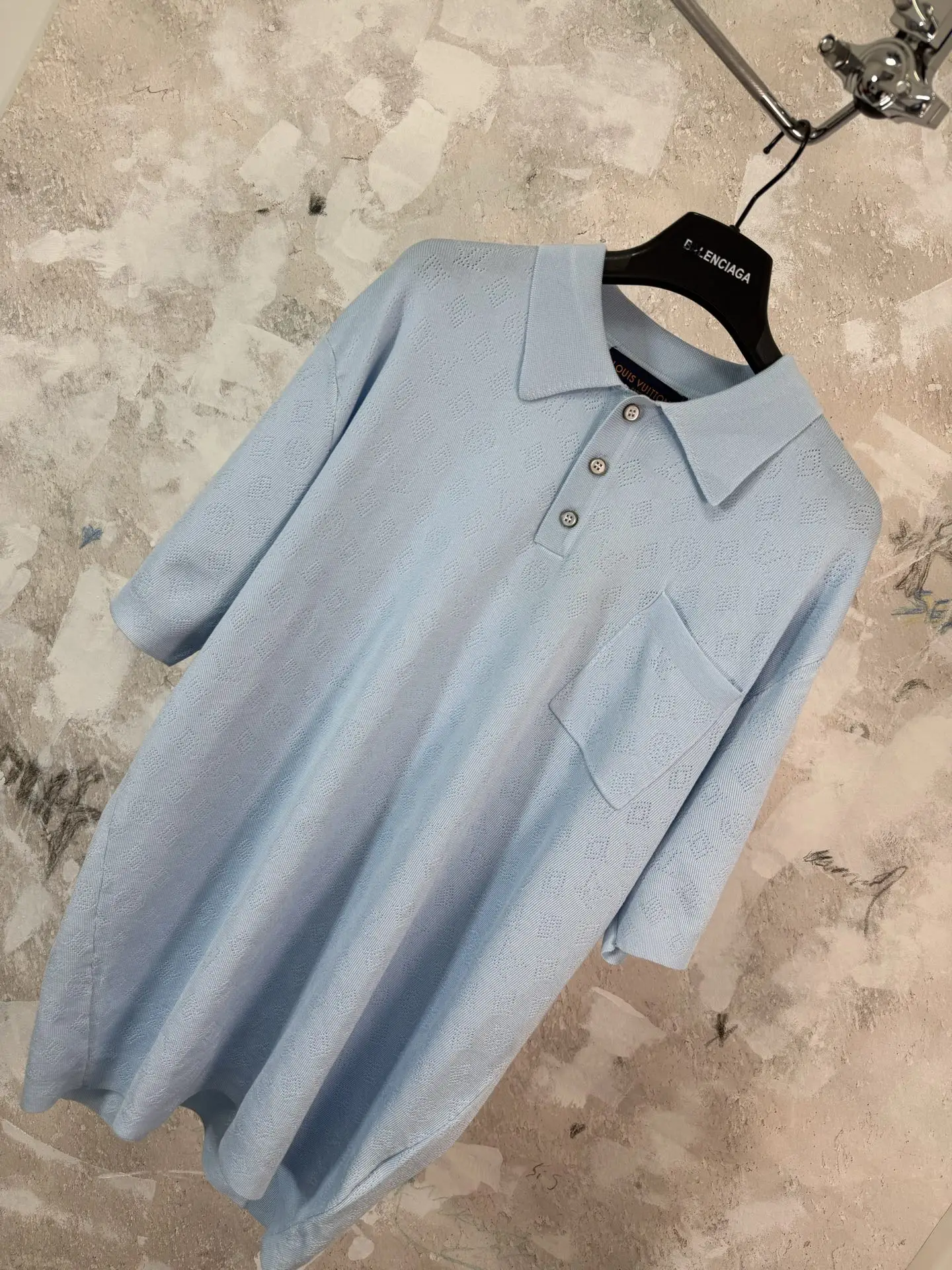Monogram Open-Knit Polo Shirt D20519220 — view 11
