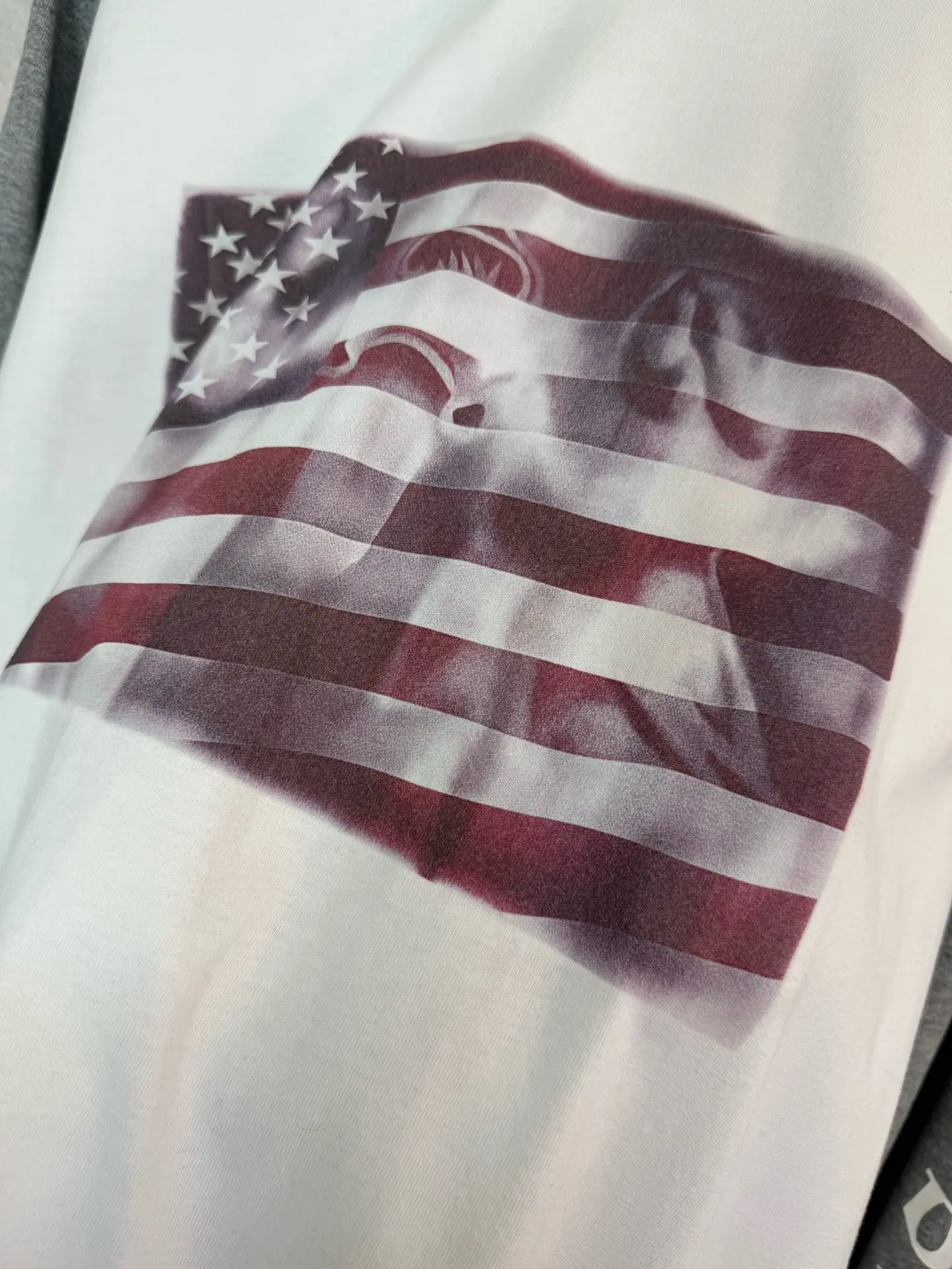 Flag Print Raglan Long-Sleeve T-Shirt D21519209 — view 8