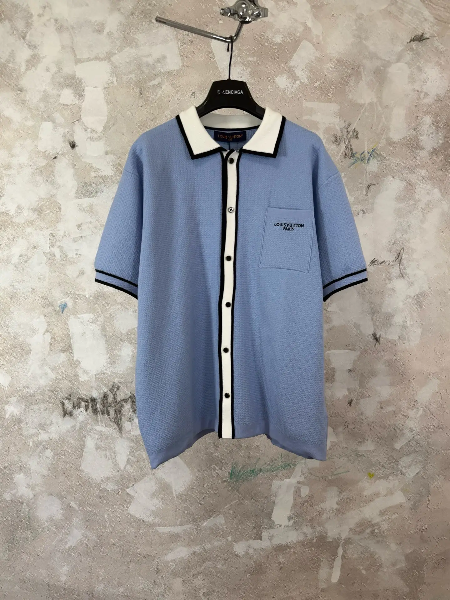 Waffle-Knit Cotton Polo Shirt D22519217